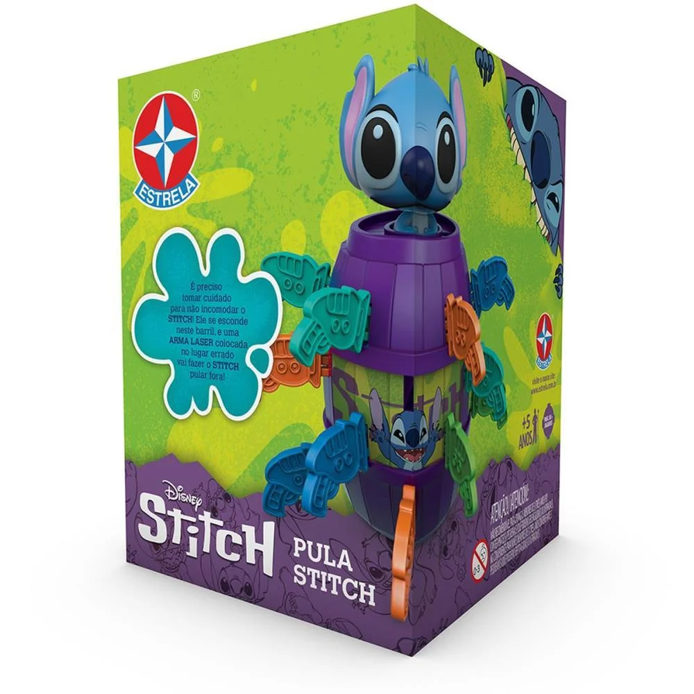 Jogo Diverso Stitch Pula Partir De 5 Anos Estrela (Unidade) - imagem 6