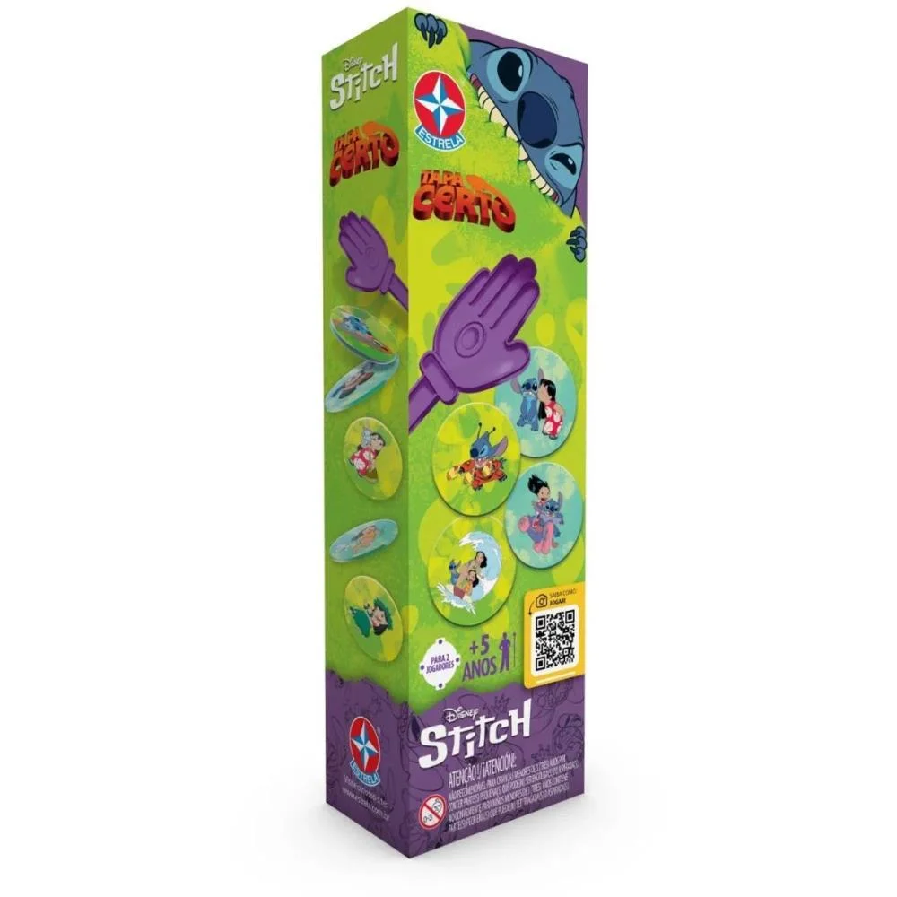 Jogo Stitch Tapa Certo Estrela - imagem 4