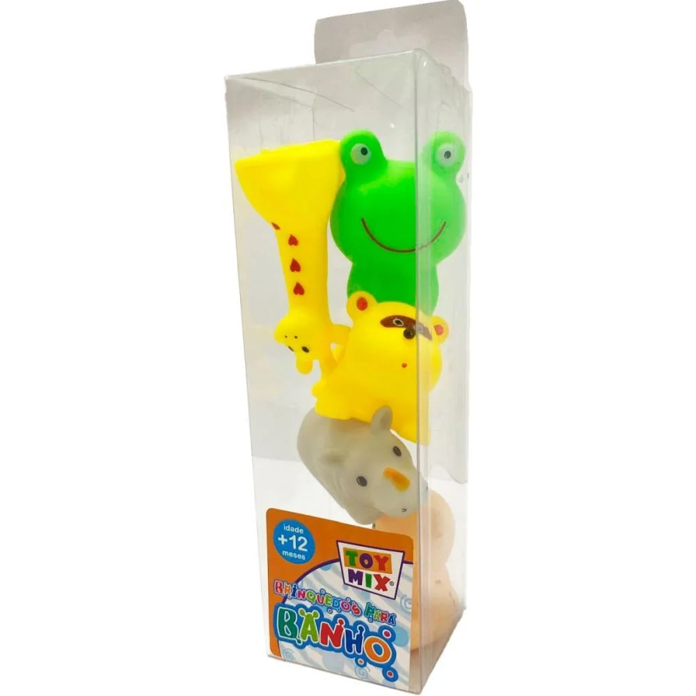 Brinquedo Para Bebe Para Banho 5Pcs (S) Toy Mix (Unidade) - imagem 4
