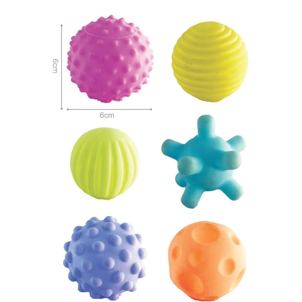 Brinquedo Para Bebe Para Banho Esferas 6Pcs (S) Toy Mix (Unidade) - imagem 5