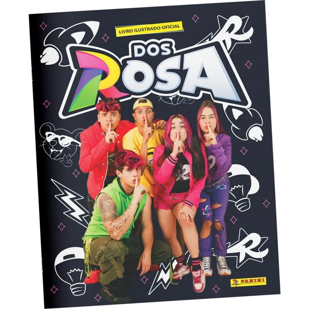 Album De Figurinhas Dos Rosa Brochura Panini (Unidade) - imagem 2