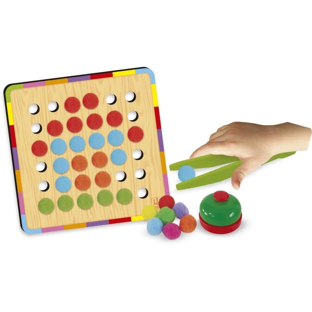 Brinquedo Educativo Mosaico Pompom Nig Brinquedos (Unidade) - imagem 4