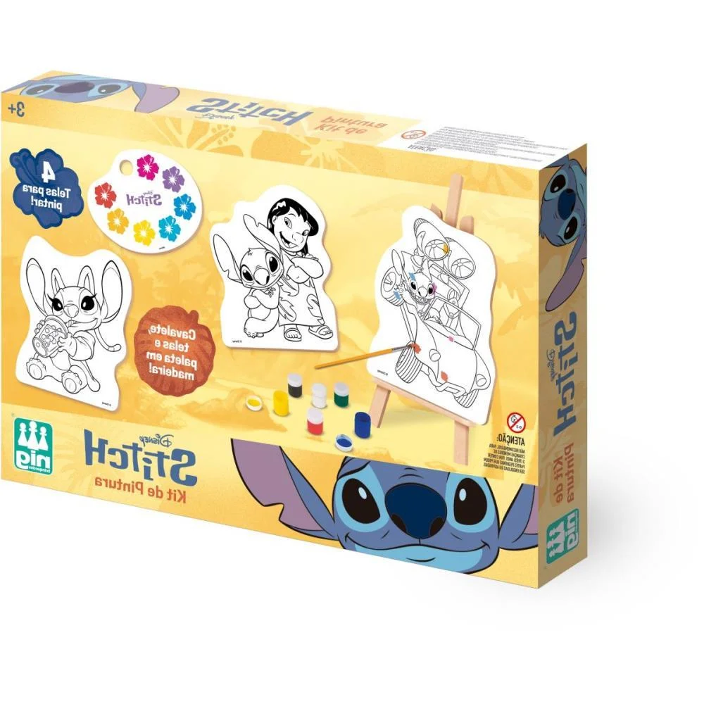 Brinquedo Para Colorir Stitch Kit Pintura Nig Brinquedos (Unidade) - imagem 2