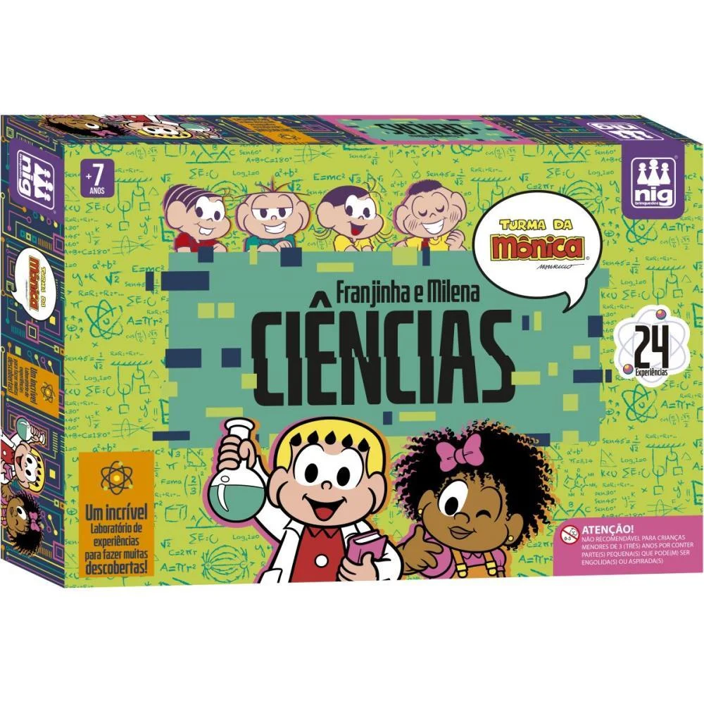 Brinquedo Educativo T.da Monica Ciencia Franj.mile Nig Brinquedos (Unidade) - imagem 5