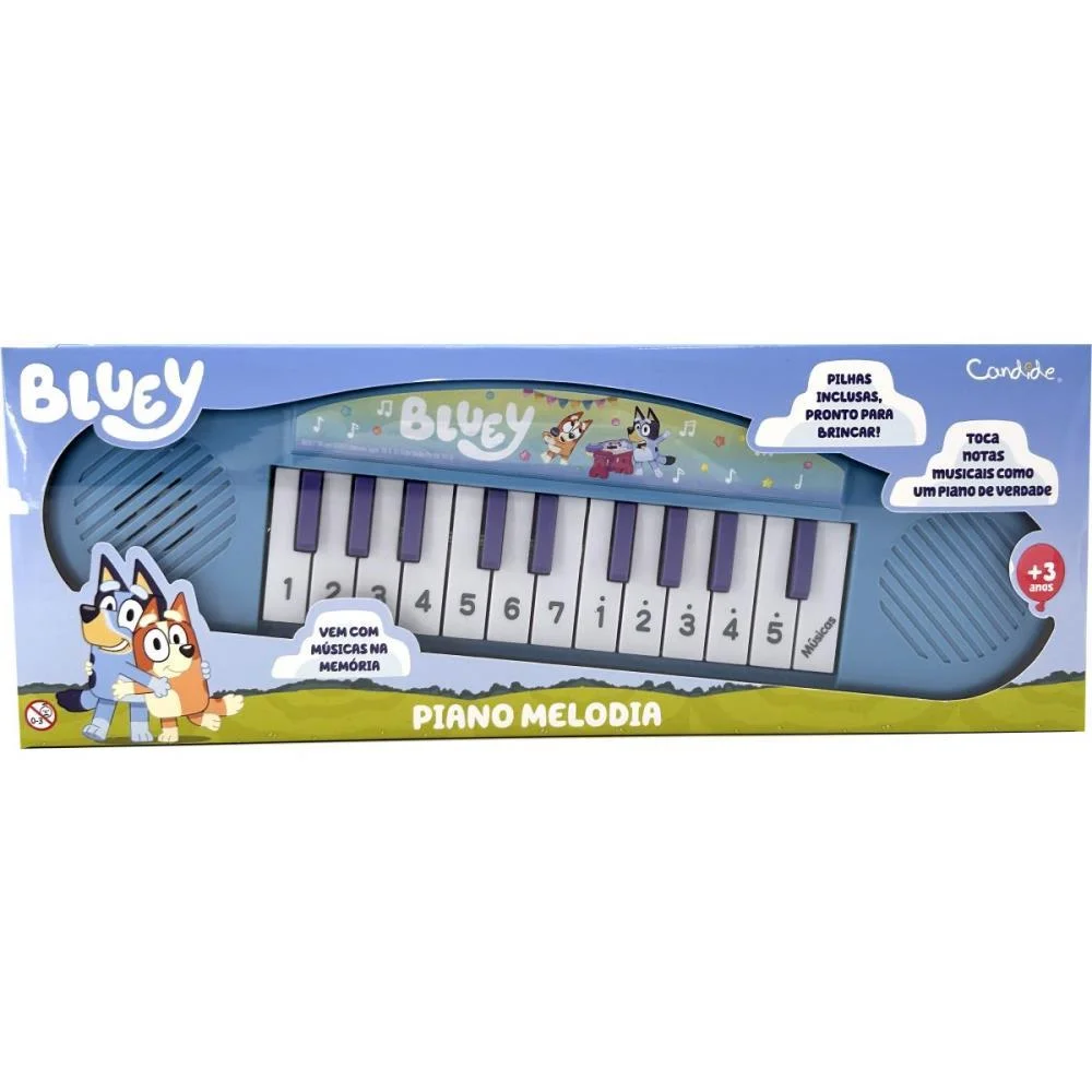 Instrumento Musical Bluey Piano Melodia Candide (Unidade) - imagem 3