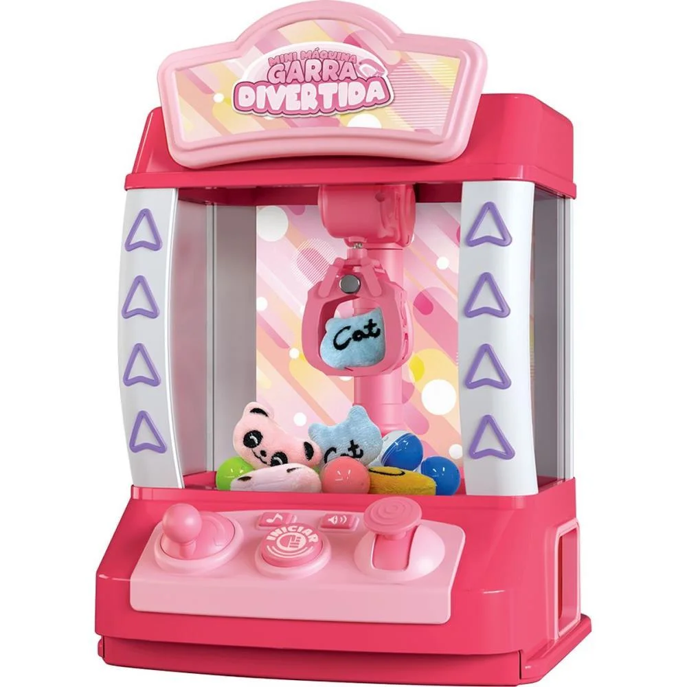 Brinquedo Diverso Mini Maq. Garra Diver. 10Pc Rs Dm Toys (Unidade) - imagem 2