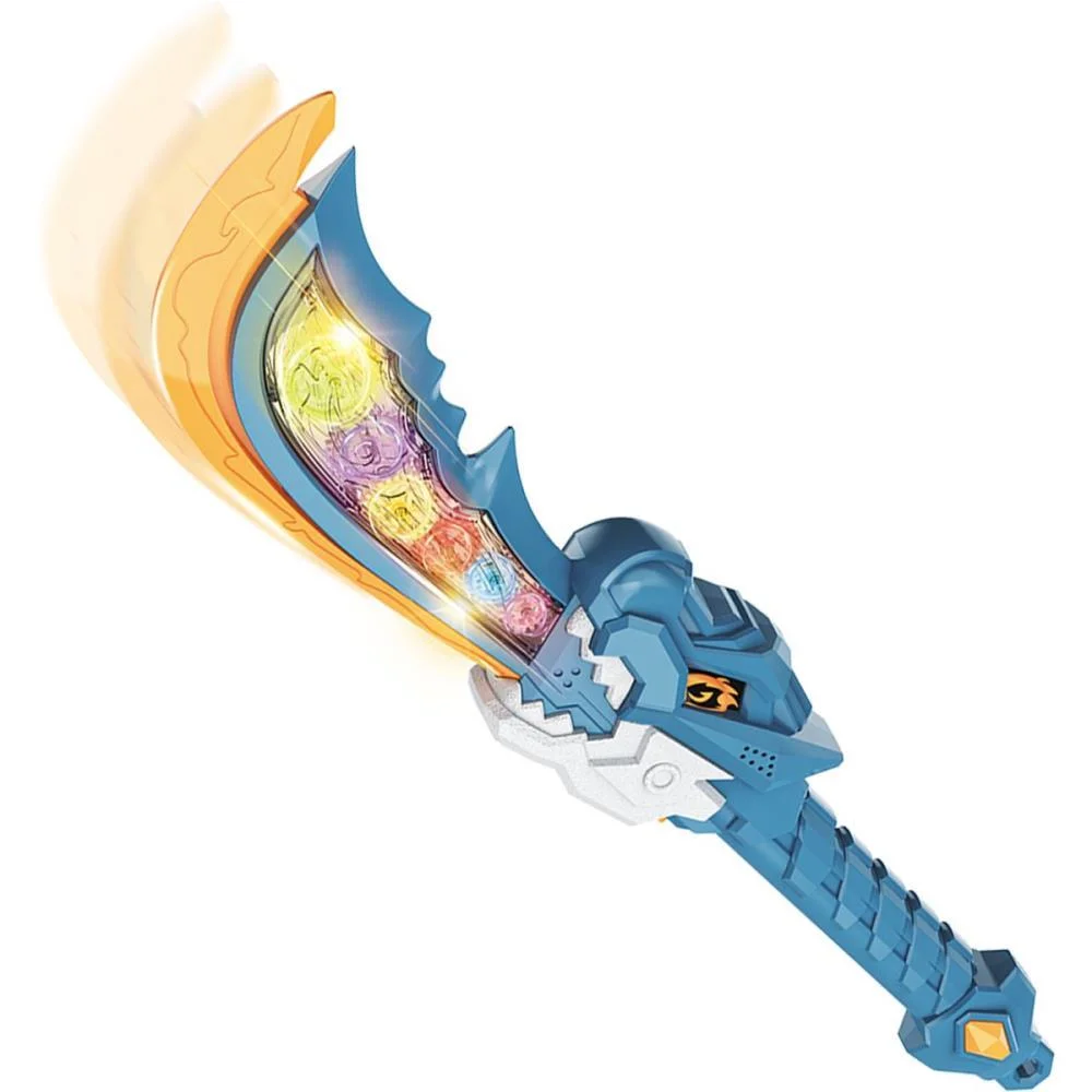 Fantasia Acessorio Espada Dino Power C/Luz E Som Dm Toys (Unidade) - imagem 3