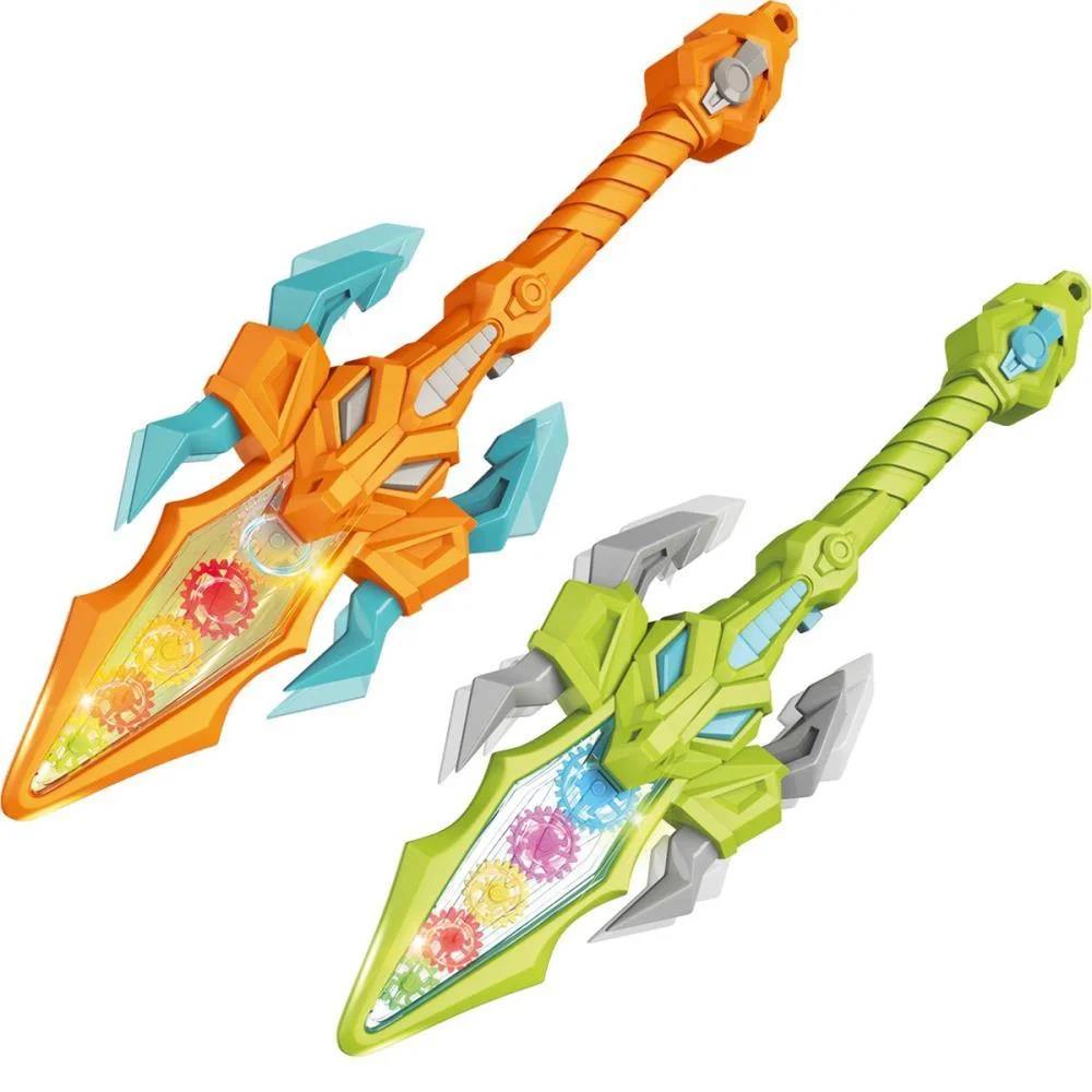 Fantasia Acessorio Lanca Dino Power C/Luz E Som Dm Toys (Unidade) - imagem 2