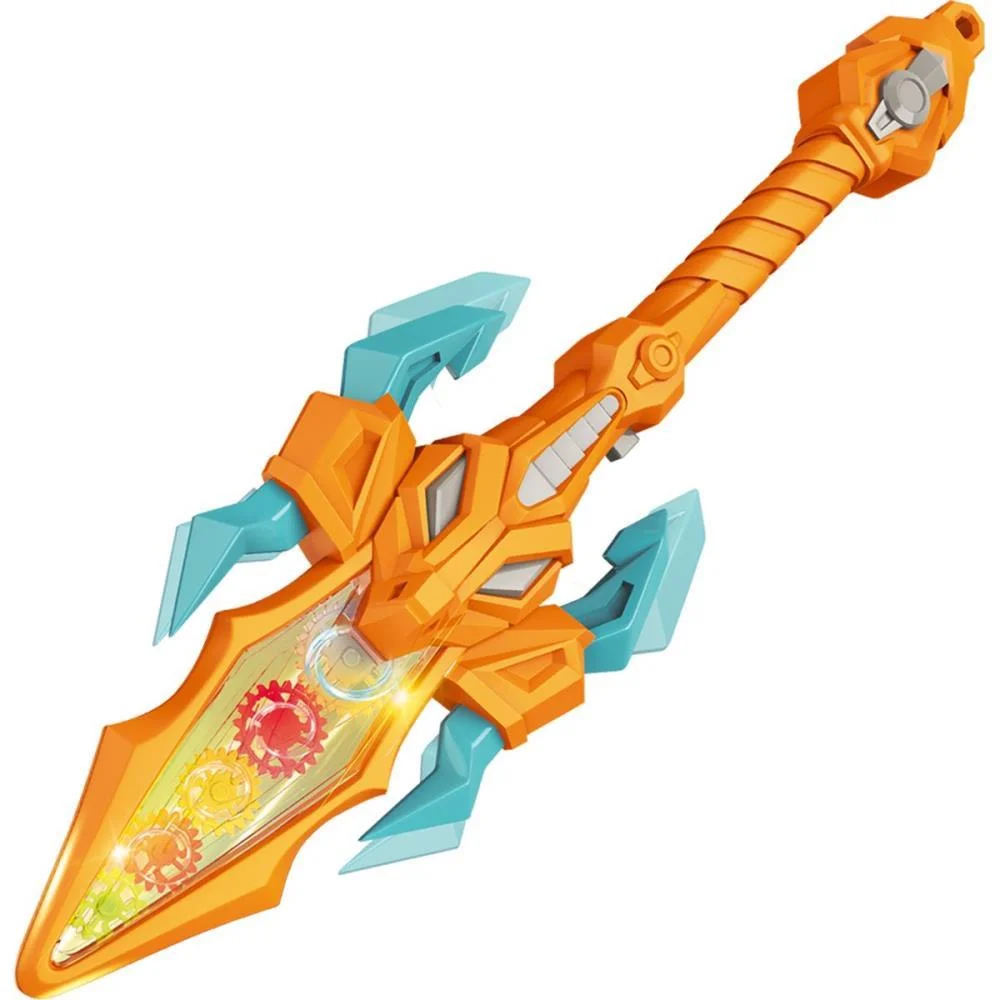Fantasia Acessorio Lanca Dino Power C/Luz E Som Dm Toys (Unidade) - imagem 4