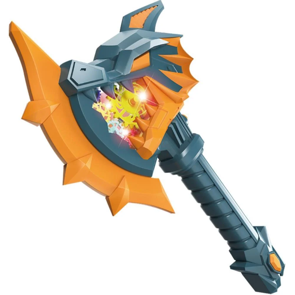 Fantasia Acessorio Machado Dino Power C/Luz E Som Dm Toys (Unidade) - imagem 4