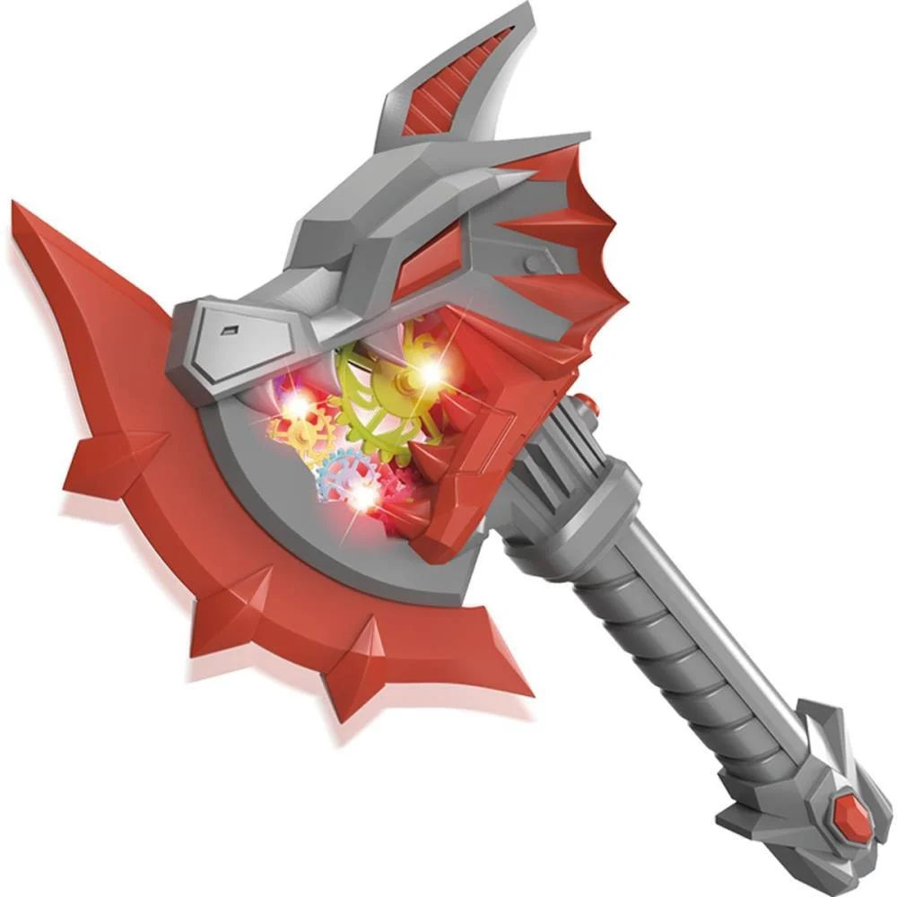 Fantasia Acessorio Machado Dino Power C/Luz E Som Dm Toys (Unidade) - imagem 5