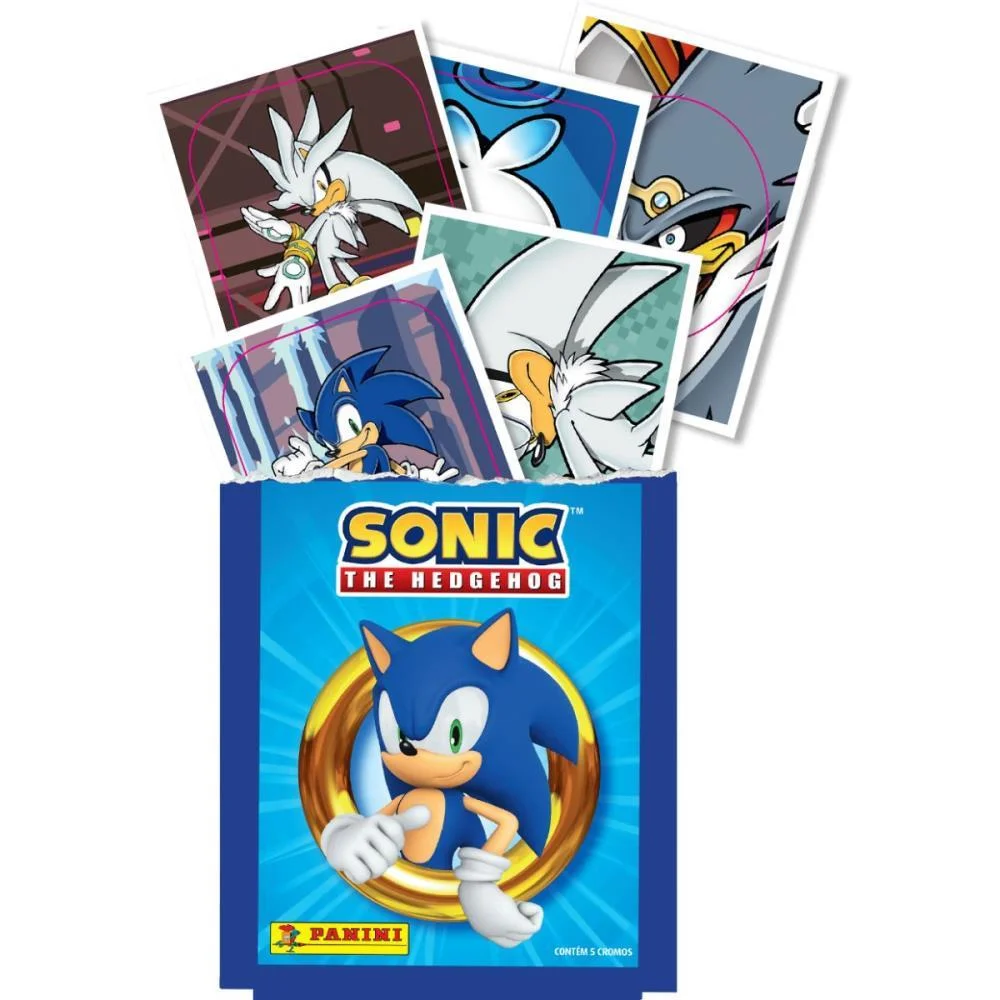 Figurinhas Sonic The Hedgehog Env.c/05 Panini (Pct.c/20) - imagem 3