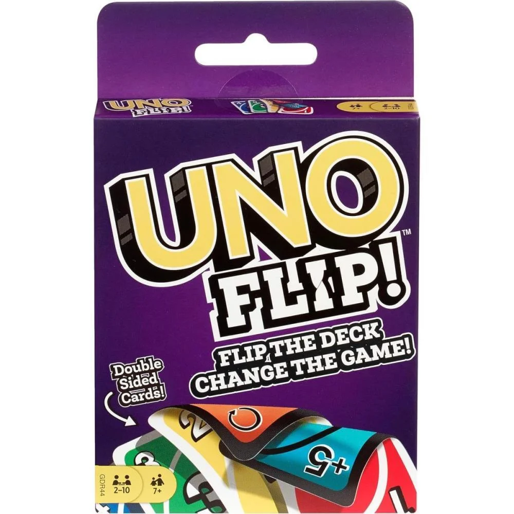 Jogo De Cartas Uno Flip Mattel (Unidade) - imagem 3