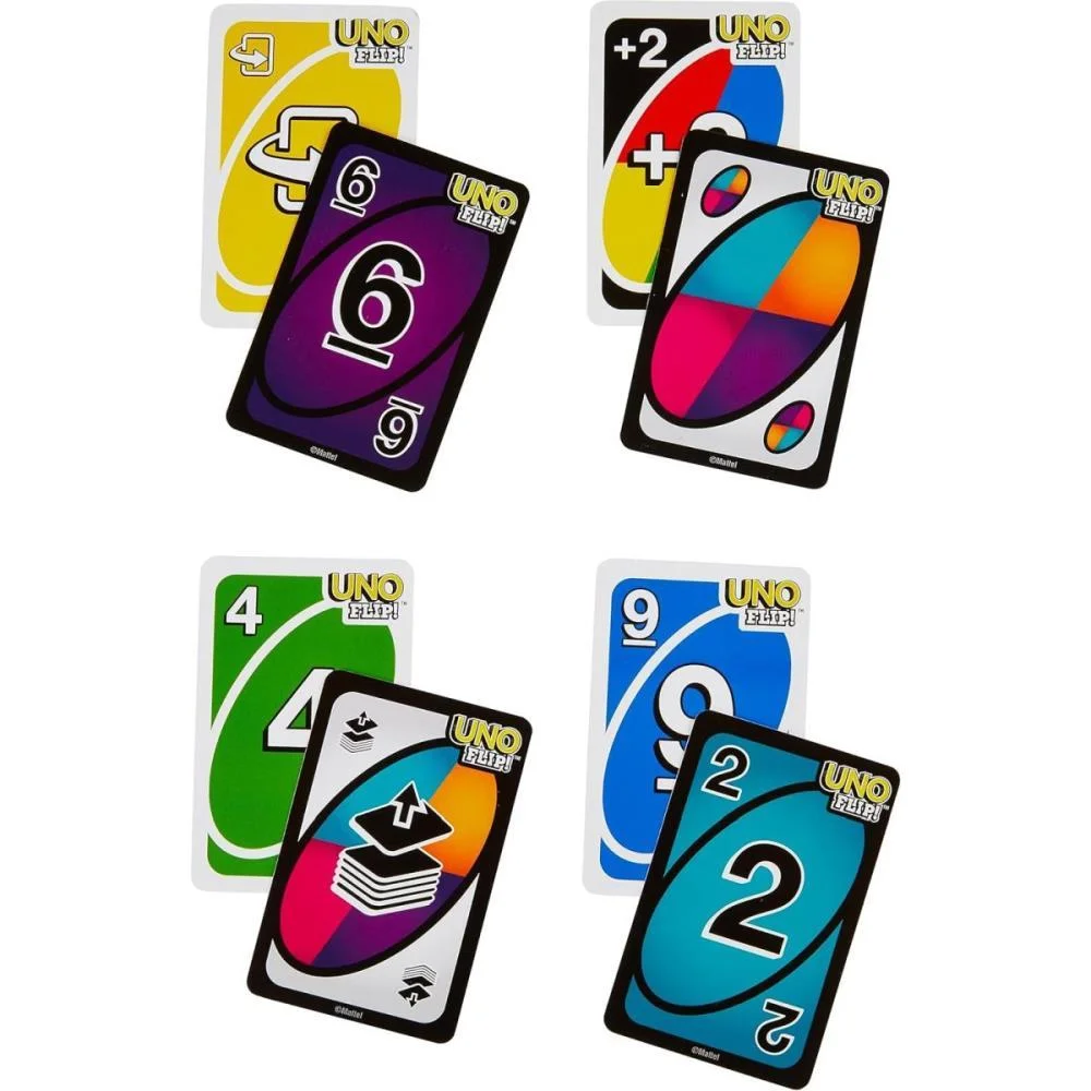 Jogo De Cartas Uno Flip Mattel (Unidade) - imagem 4