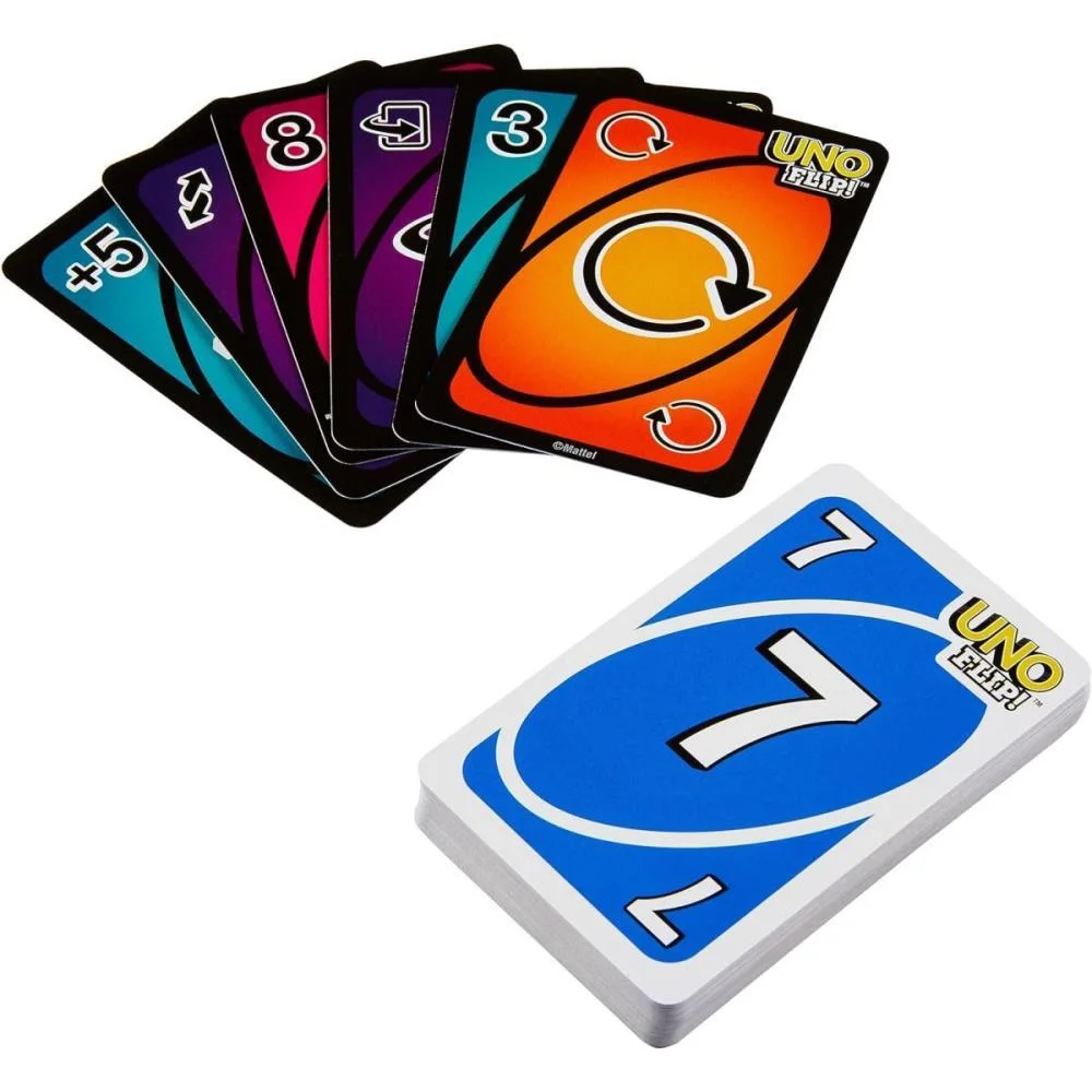 Jogo De Cartas Uno Flip Mattel (Unidade) - imagem 5