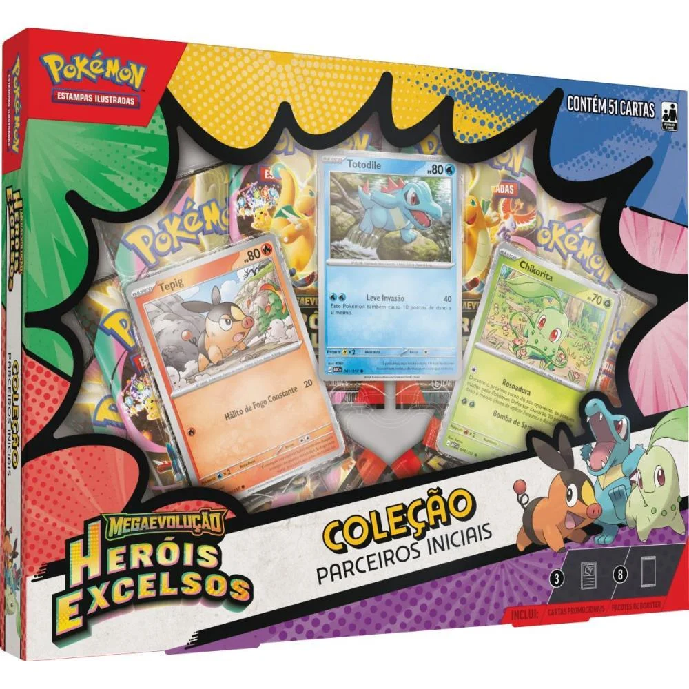 Jogo De Cartas Pokemon Me2.5 Box Parceiros In Copag (Unidade) - imagem 2