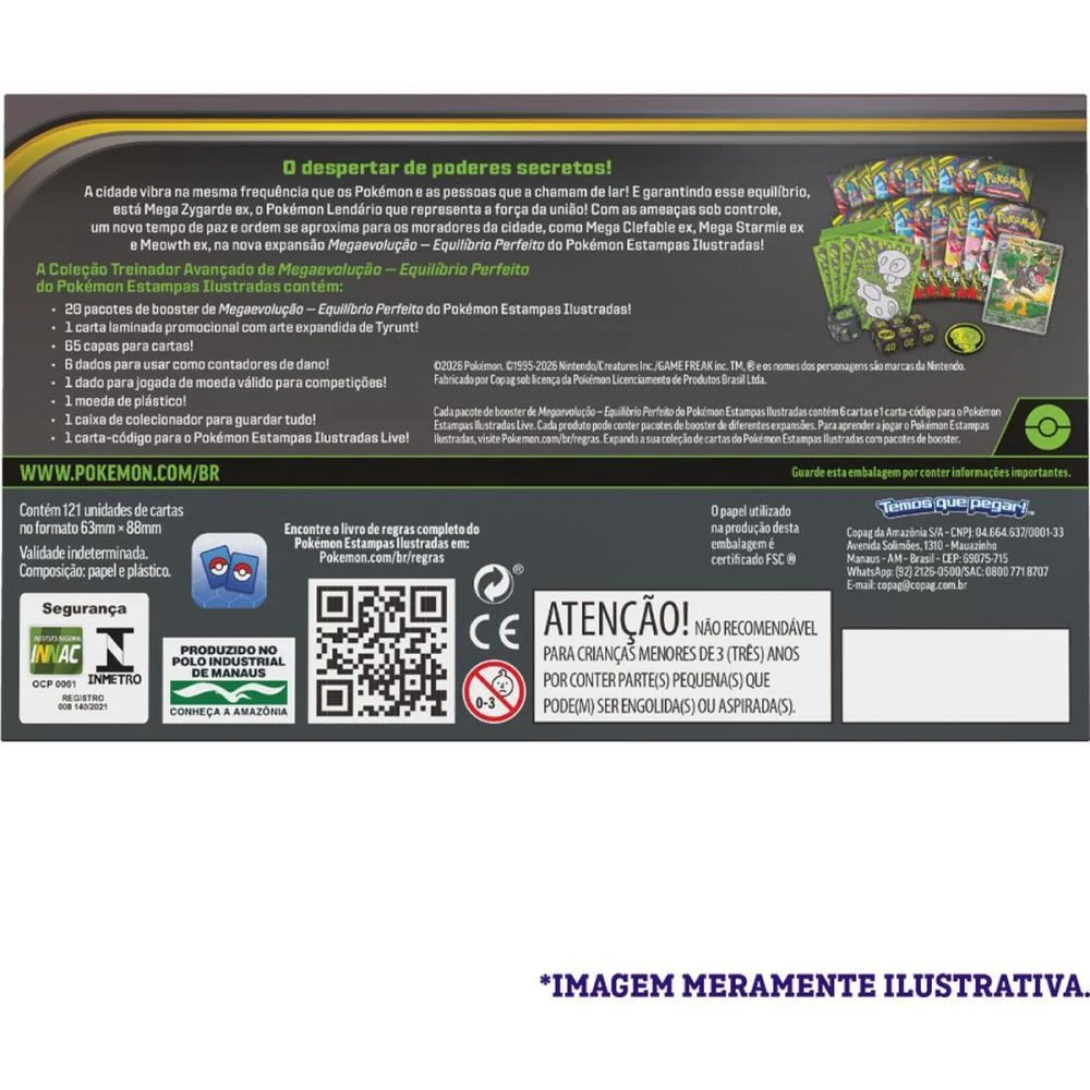 Jogo De Cartas Pokemon Me03 Treinador Avancad Copag (Unidade) - imagem 3