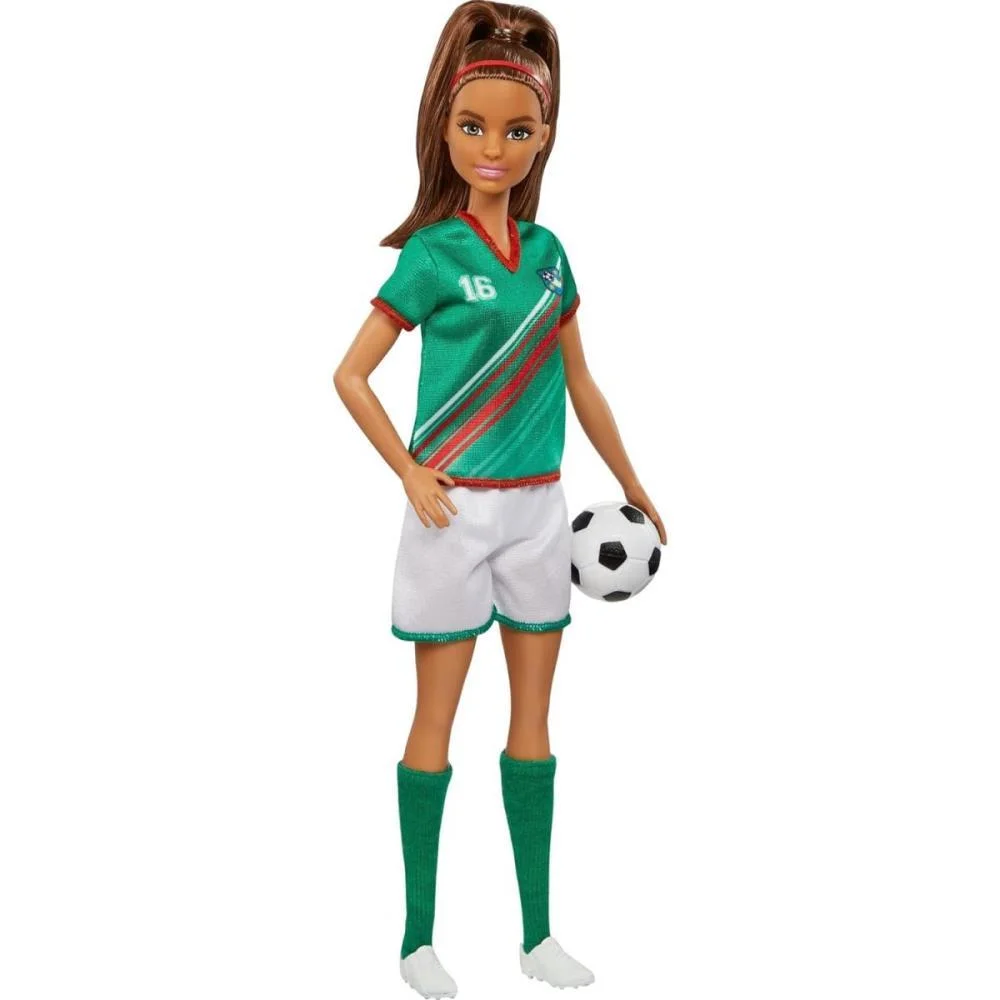 Barbie Profissoes Jogadora Futebol Uniforme N.16 Mattel (Unidade) - imagem 4