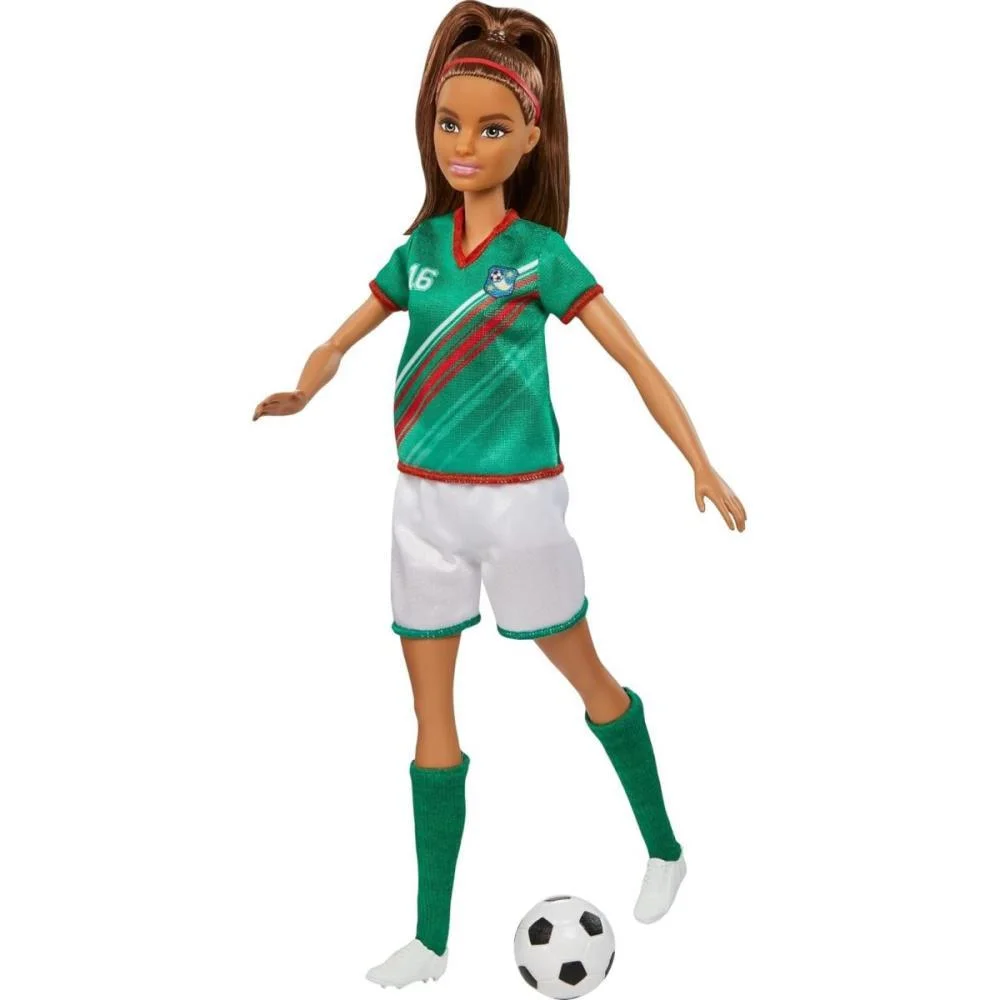 Barbie Profissoes Jogadora Futebol Uniforme N.16 Mattel (Unidade) - imagem 6