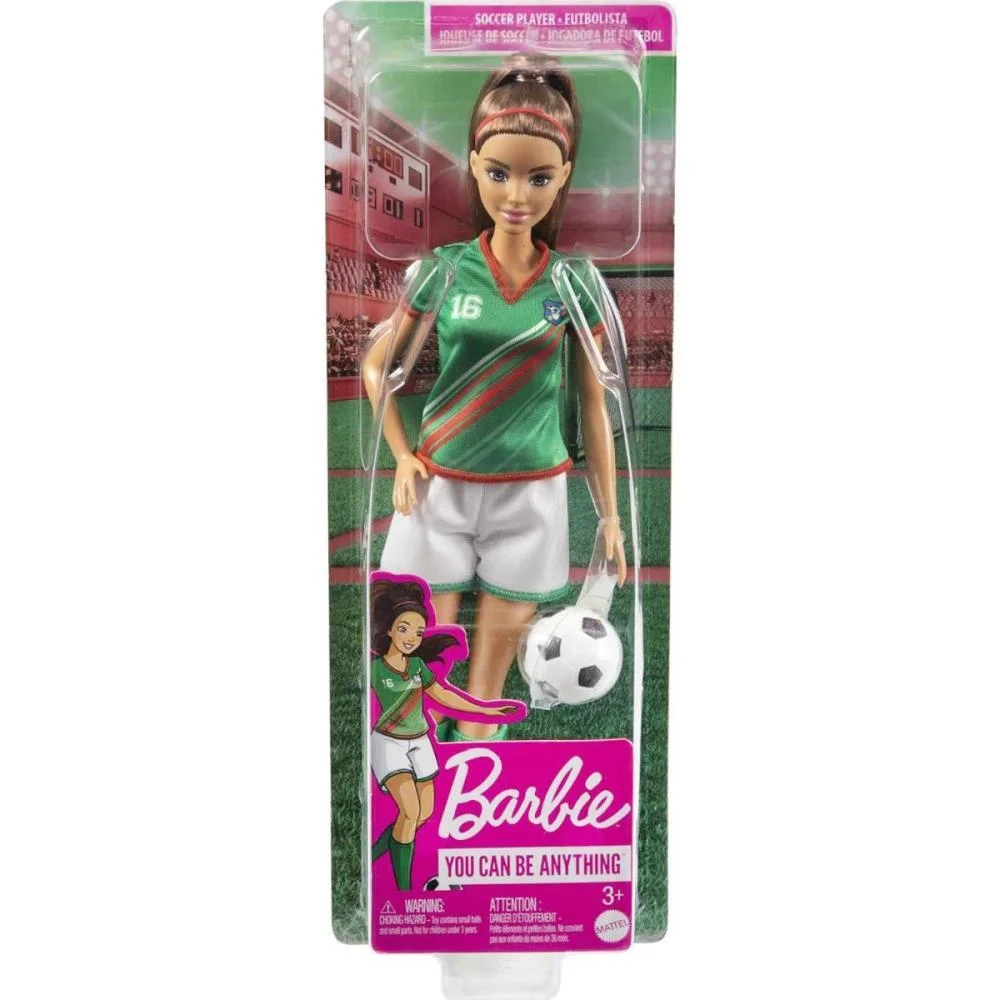Barbie Profissoes Jogadora Futebol Uniforme N.16 Mattel (Unidade) - imagem 8