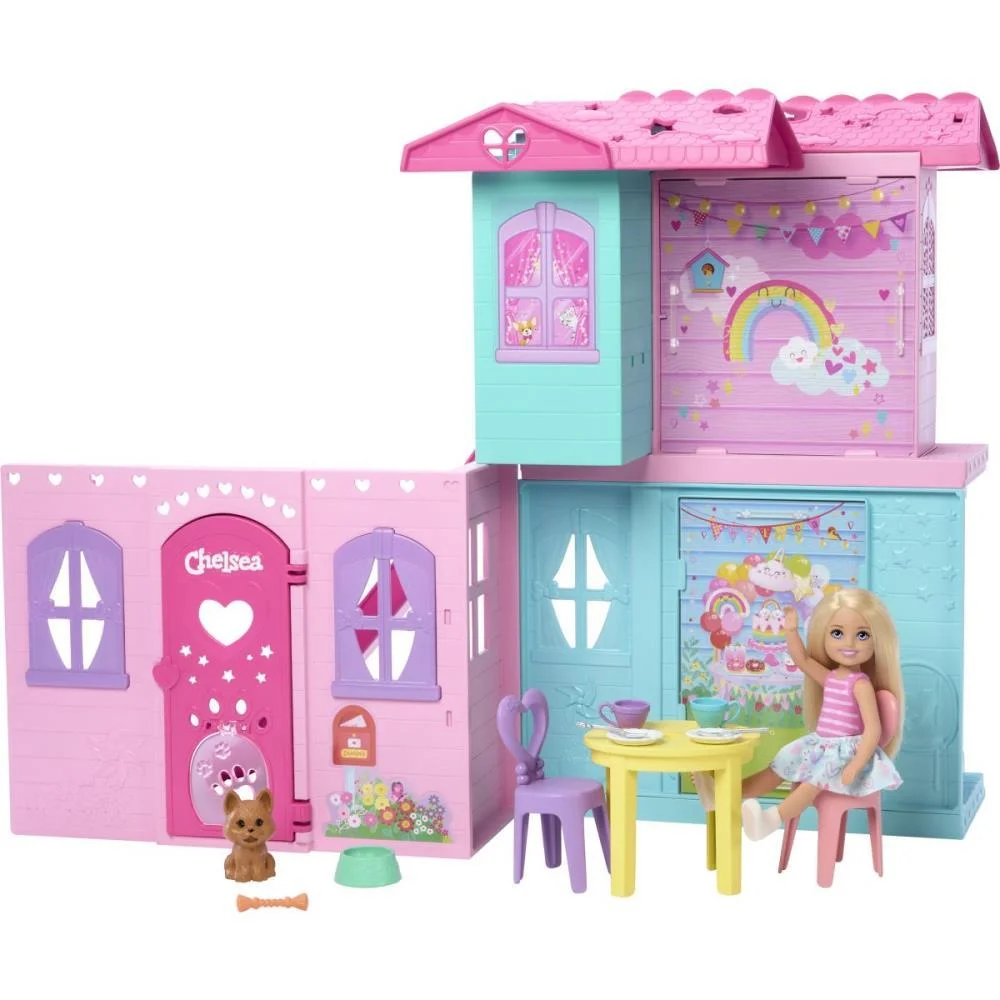 Barbie Family Casa Da Chelsea Transformavel Mattel (Unidade) - imagem 4
