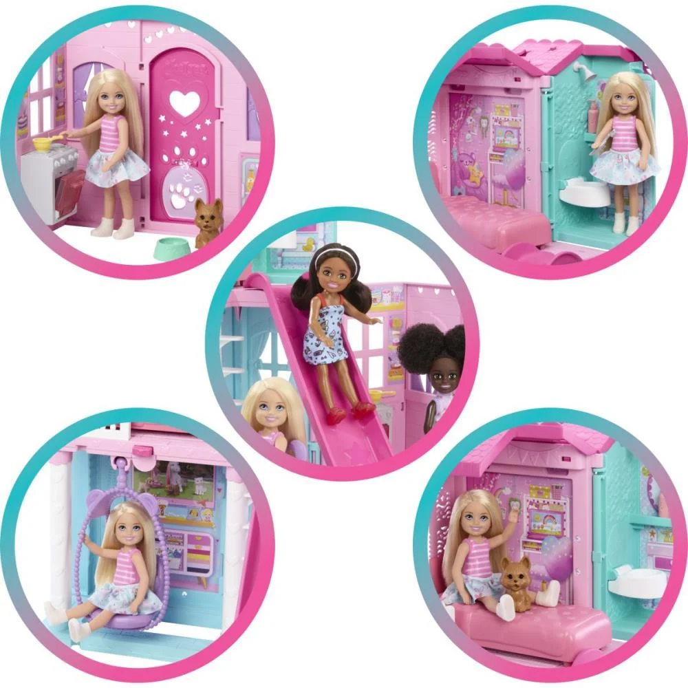 Barbie Family Casa Da Chelsea Transformavel Mattel (Unidade) - imagem 5