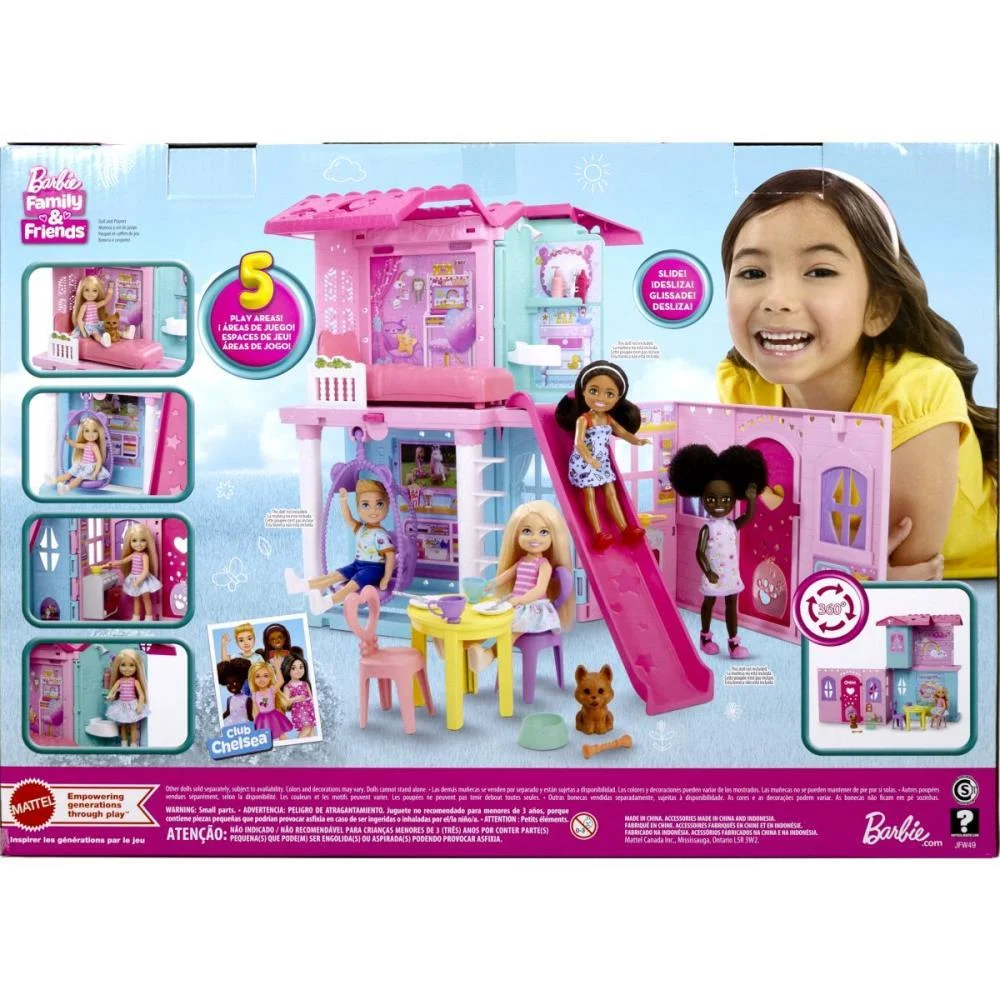 Barbie Family Casa Da Chelsea Transformavel Mattel (Unidade) - imagem 8