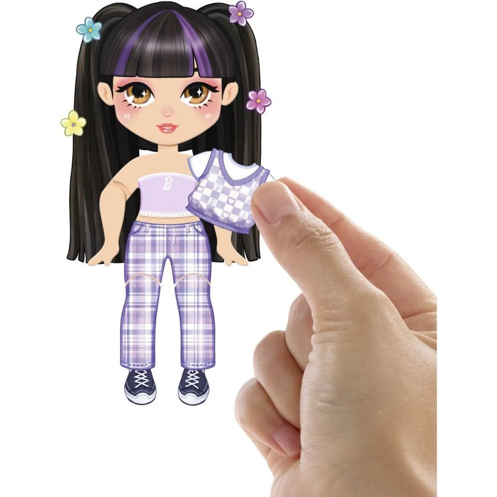 Barbie Stickee Style Boneca Vinil C/Stickers Mattel (Cx.c/08) - imagem 7
