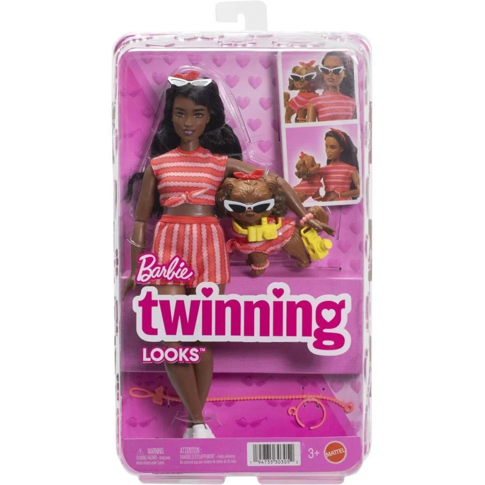 Barbie Fashion Brookly E Cão Combinação Looks Mattel (Unidade) - imagem 7