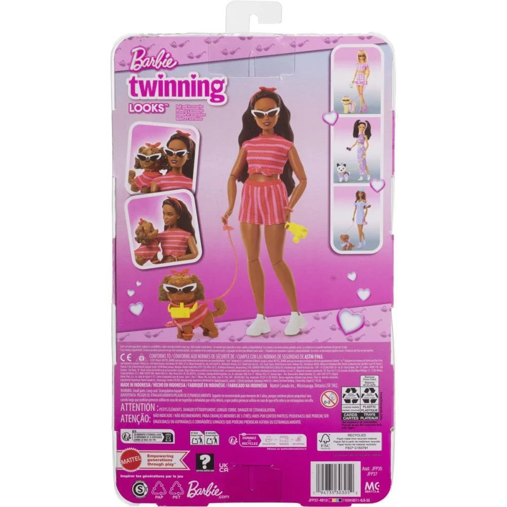 Barbie Fashion Brookly E Cão Combinação Looks Mattel (Unidade) - imagem 8