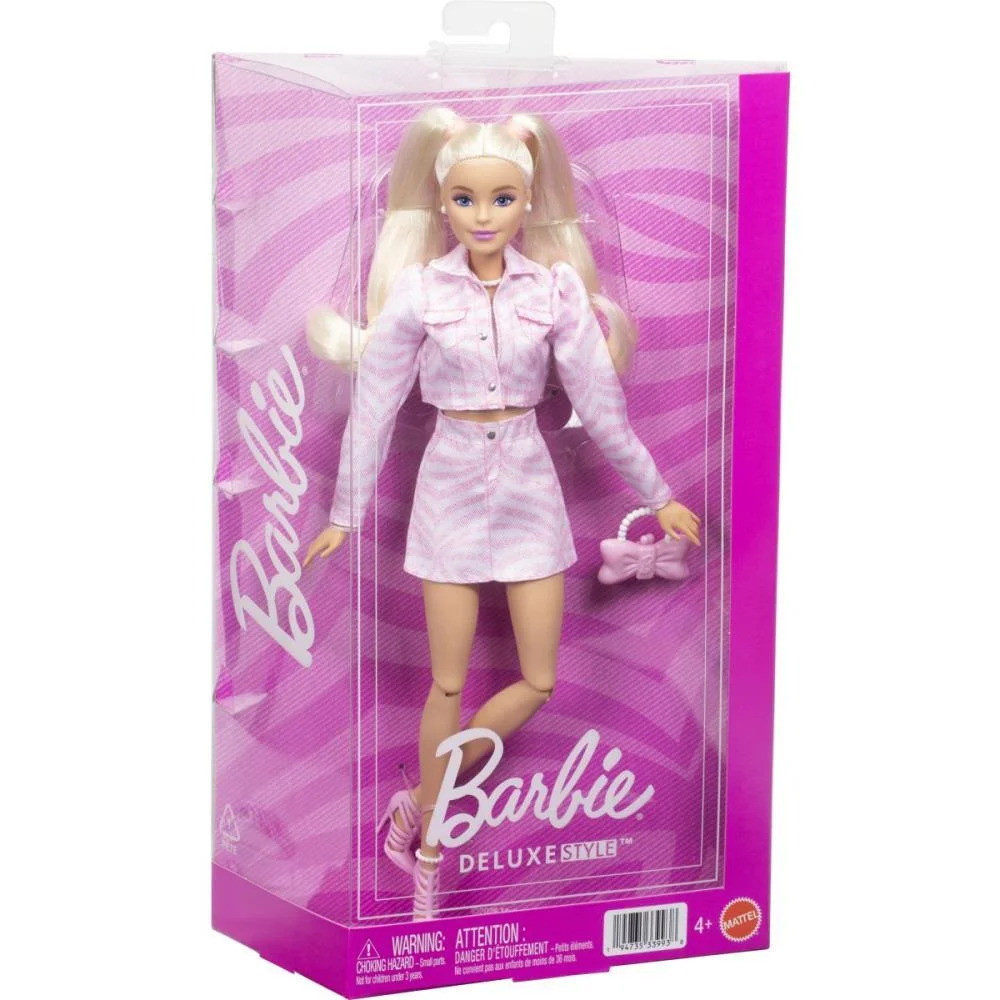 Barbie Fashion Deluxe Style C/Jaqueta Rosa Mattel (Unidade) - imagem 9