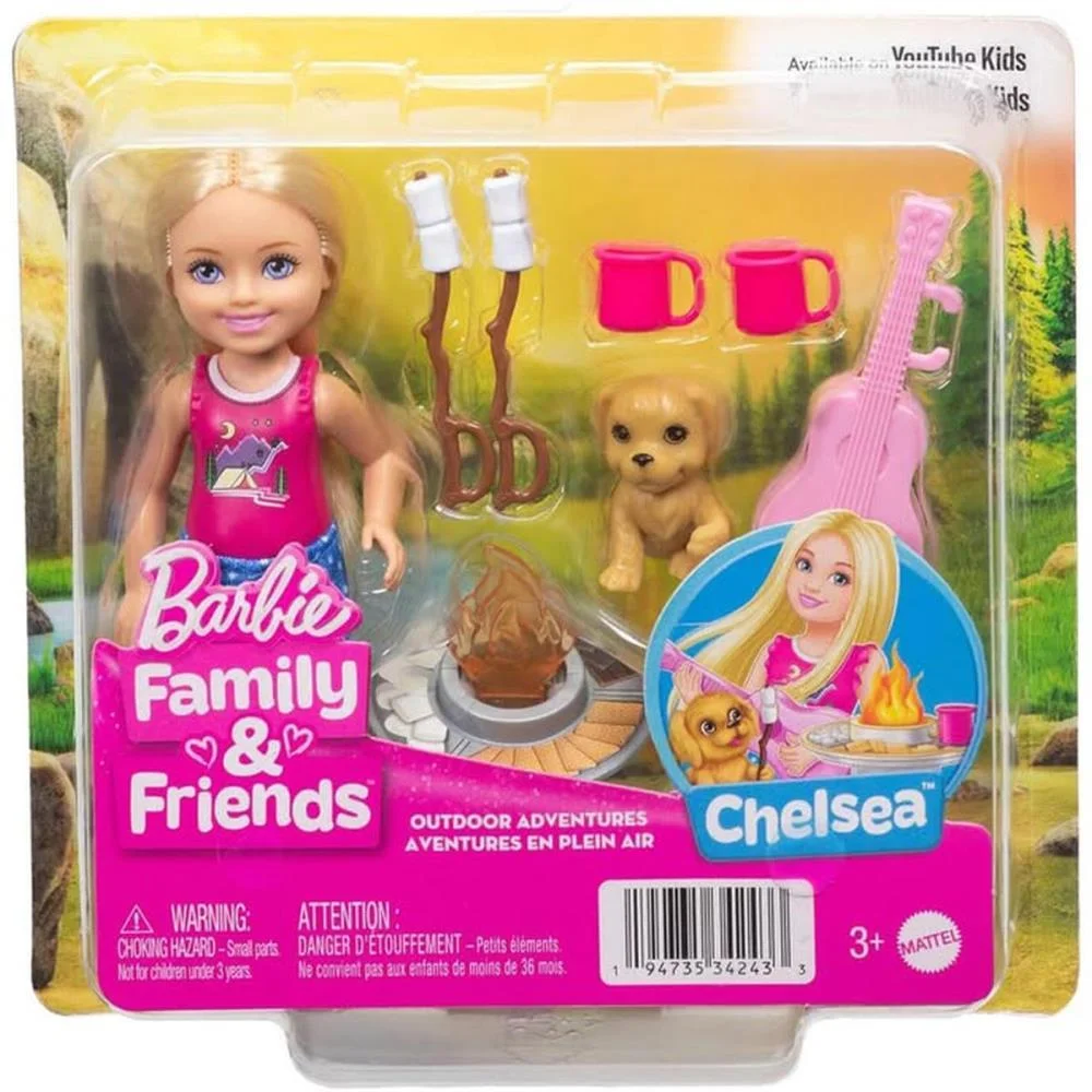 Barbie Family Chelsea Campista C/Acessorios Mattel (Unidade) - imagem 6