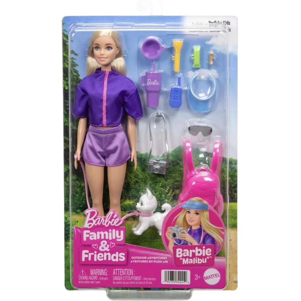 Barbie Family Malibu Aventuras Com Cachorrin Mattel (Unidade) - imagem 8