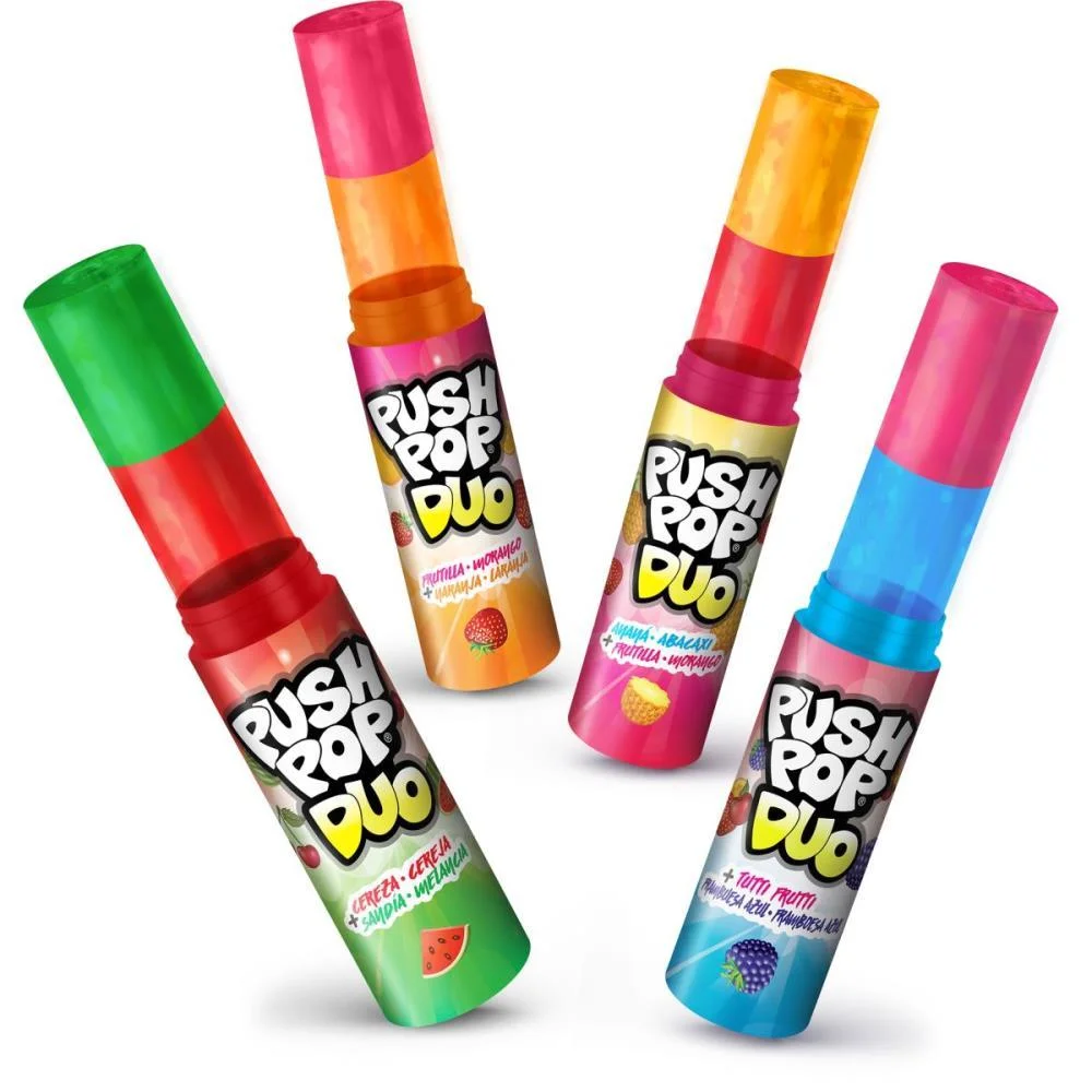 Doce Push Pop Duo Bazooka Candy (Dp.c/20) - imagem 3