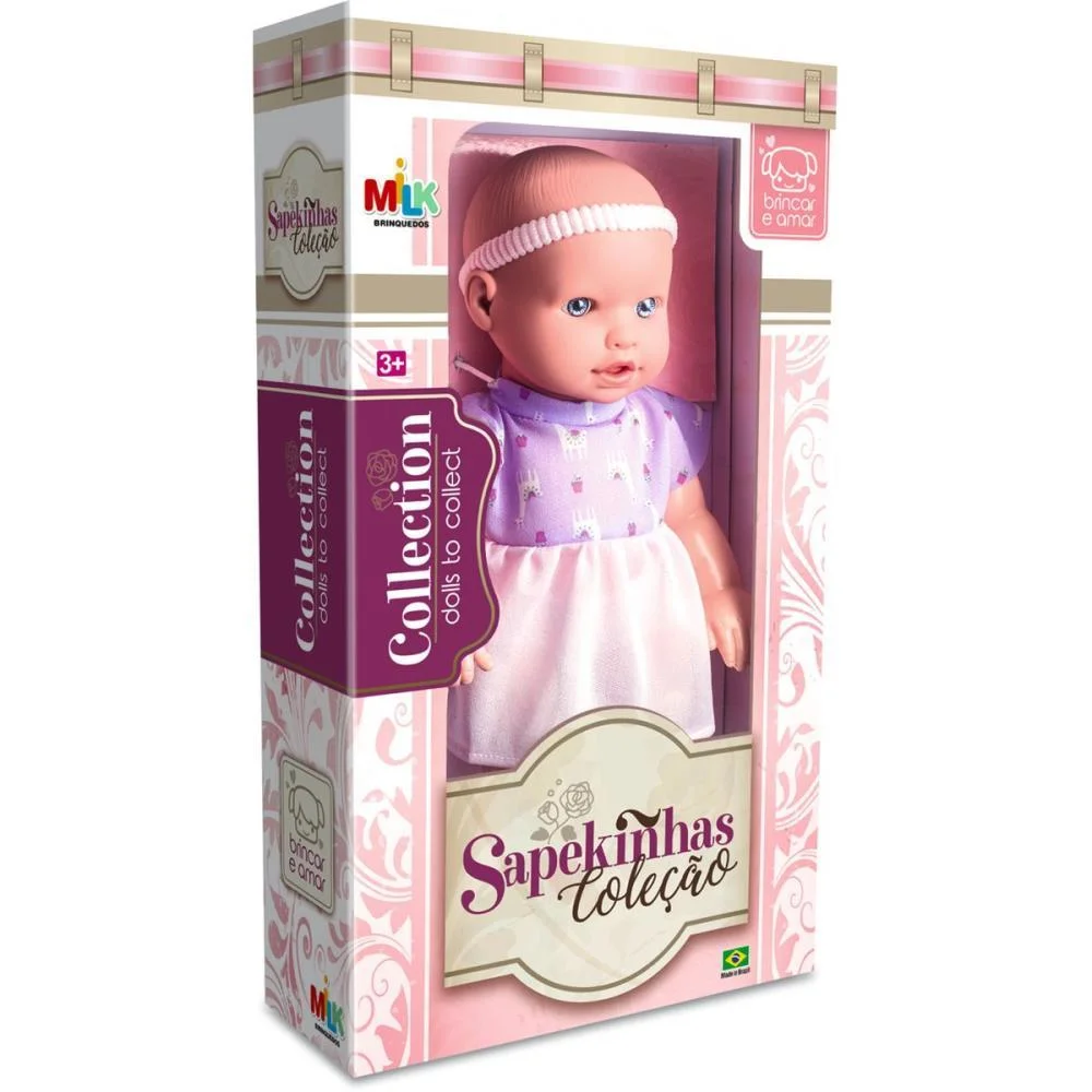 Boneca Sapekinha 32Cm Milk (Unidade) - imagem 3