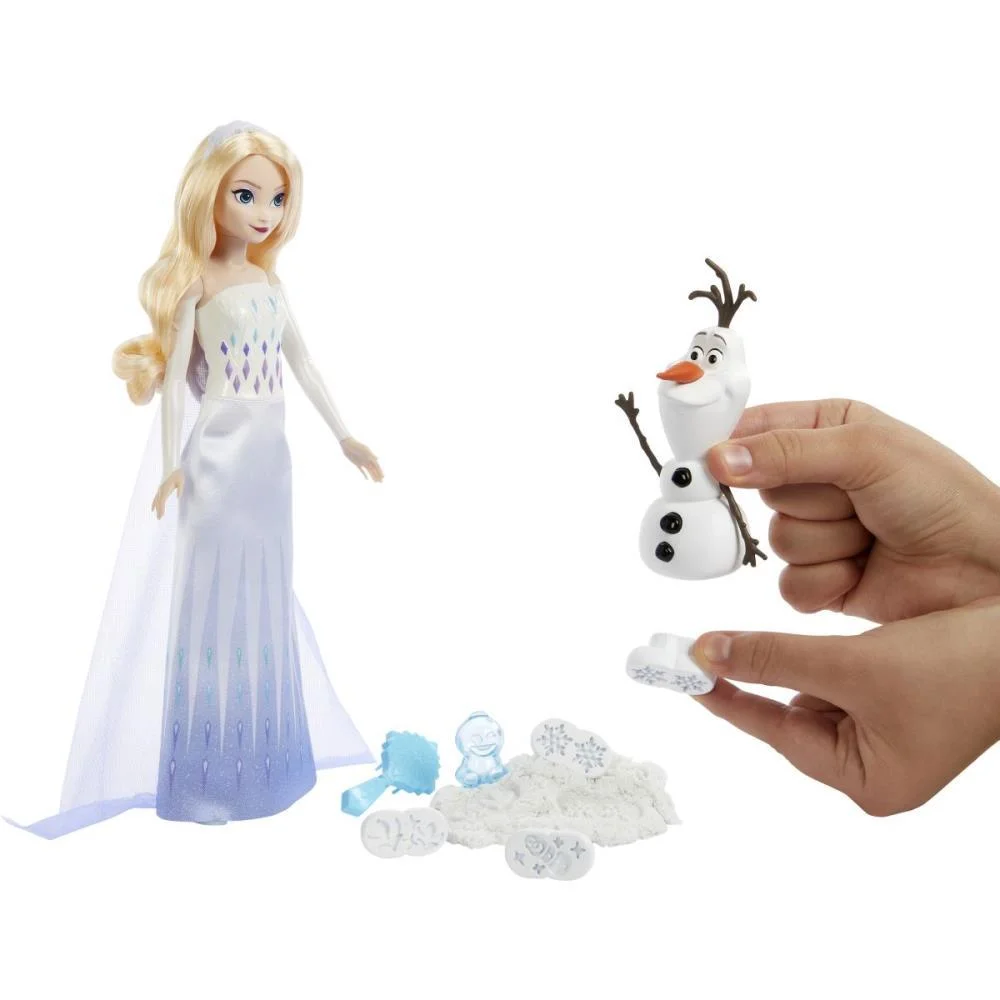 Boneca Disney Frozen Elsa E Olaf Avent.neve Mattel (Unidade) - imagem 4