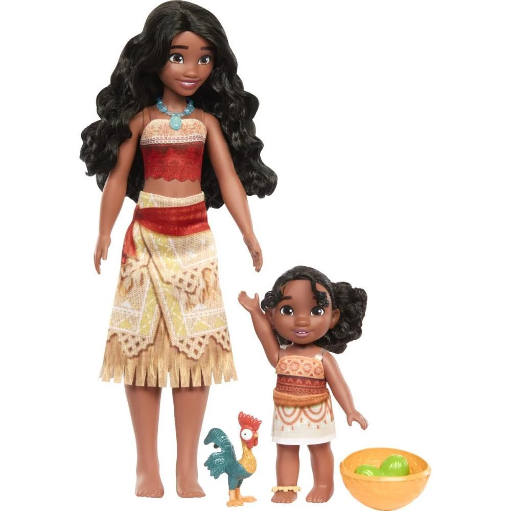 Boneca Disney Moana E Irma Cj Familia 2-Pack Mattel (Unidade) - imagem 2