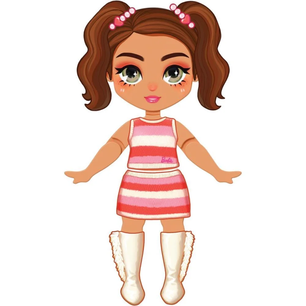 Barbie Stickee Style Boneca Vinil C/Stickers (S) Mattel (Unidade) - imagem 13