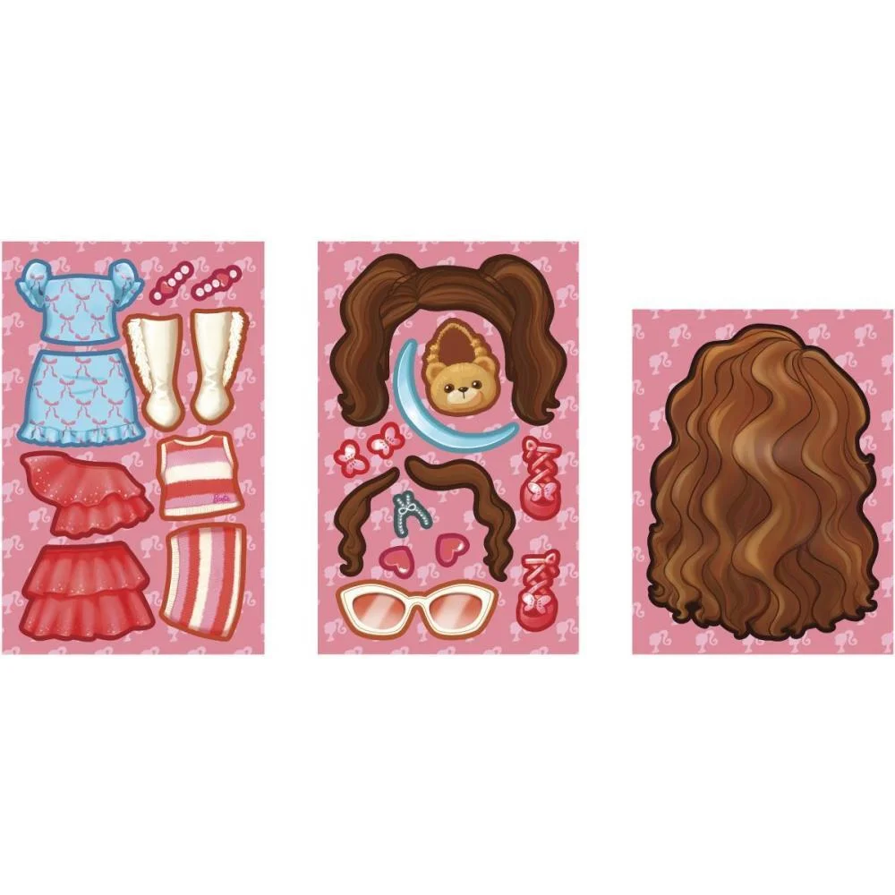 Barbie Stickee Style Boneca Vinil C/Stickers (S) Mattel (Unidade) - imagem 14