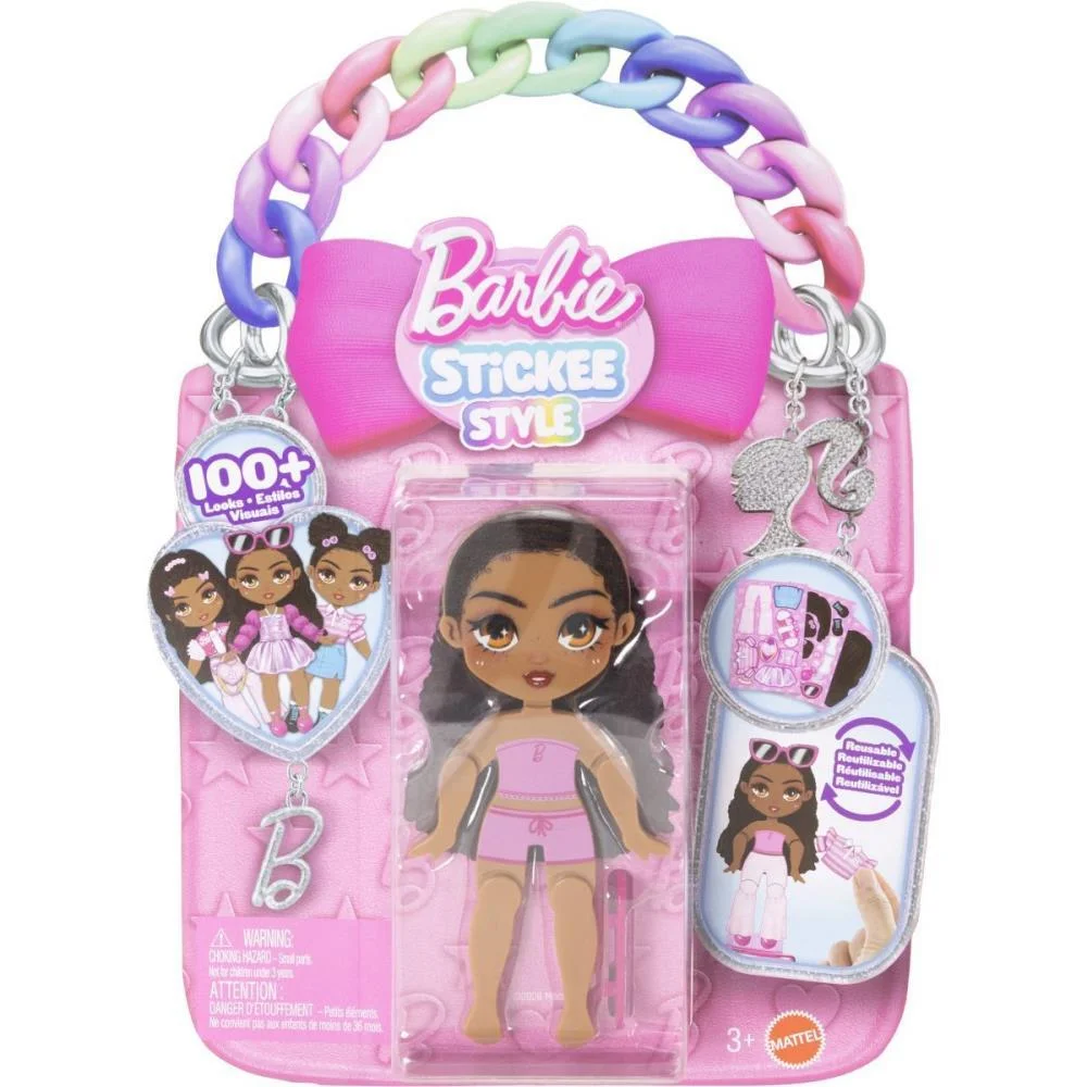Barbie Stickee Style Boneca Vinil C/Stickers (S) Mattel (Unidade) - imagem 15