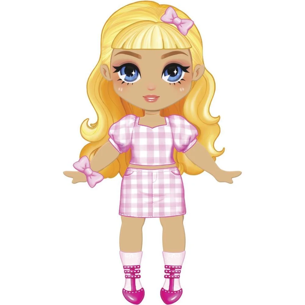 Barbie Stickee Style Boneca Vinil C/Stickers (S) Mattel (Unidade) - imagem 7