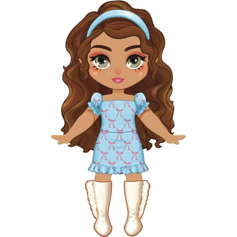 Barbie Stickee Style Boneca Vinil C/Stickers (S) Mattel (Unidade) - imagem 10