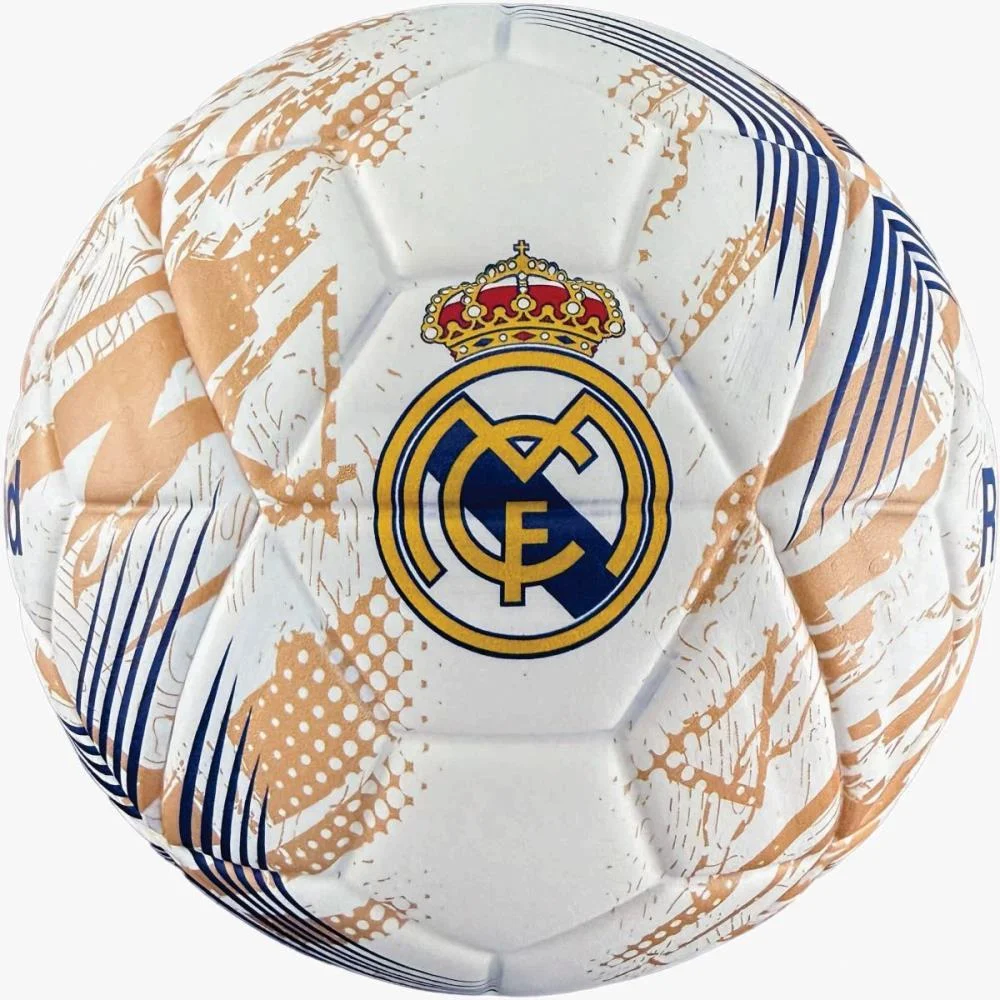 Bola De Futebol Real Madrid N.5 Azul/Dourado Futmagia Sports (Unidade) - imagem 2