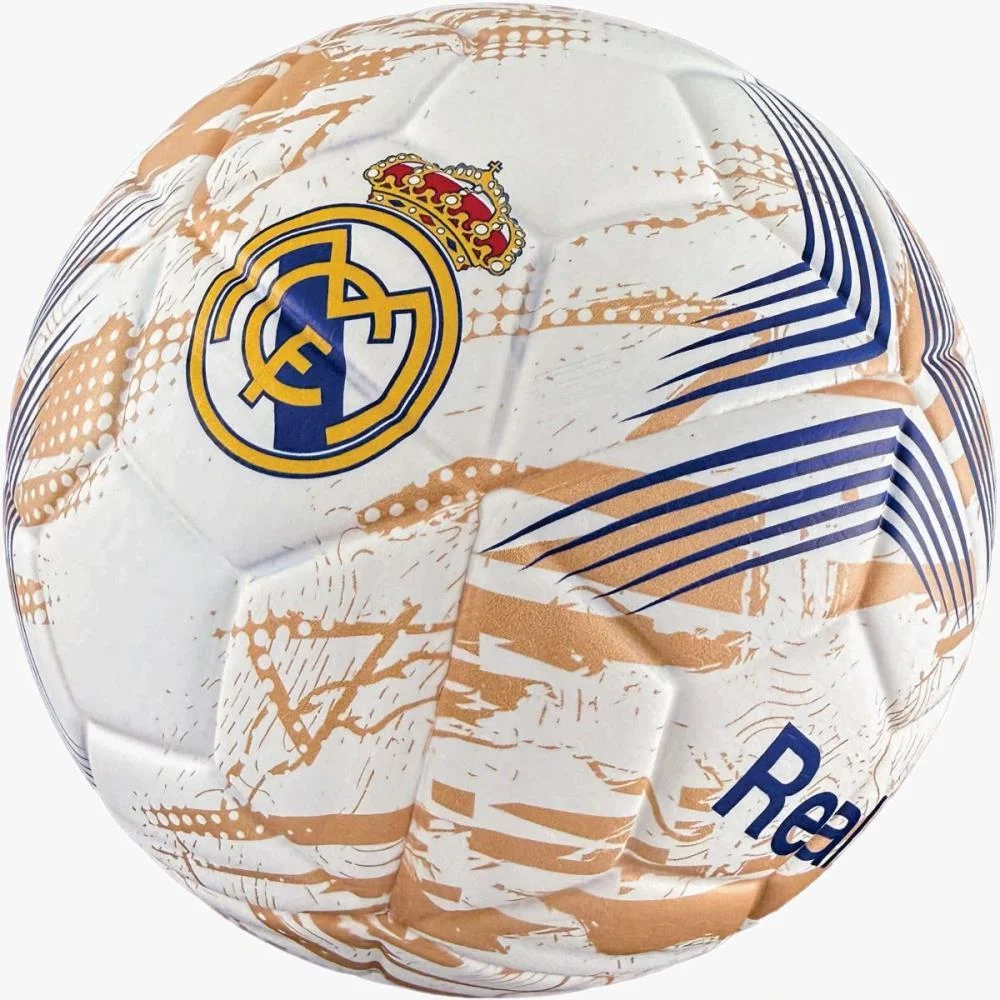 Bola De Futebol Real Madrid N.5 Azul/Dourado Futmagia Sports (Unidade) - imagem 3