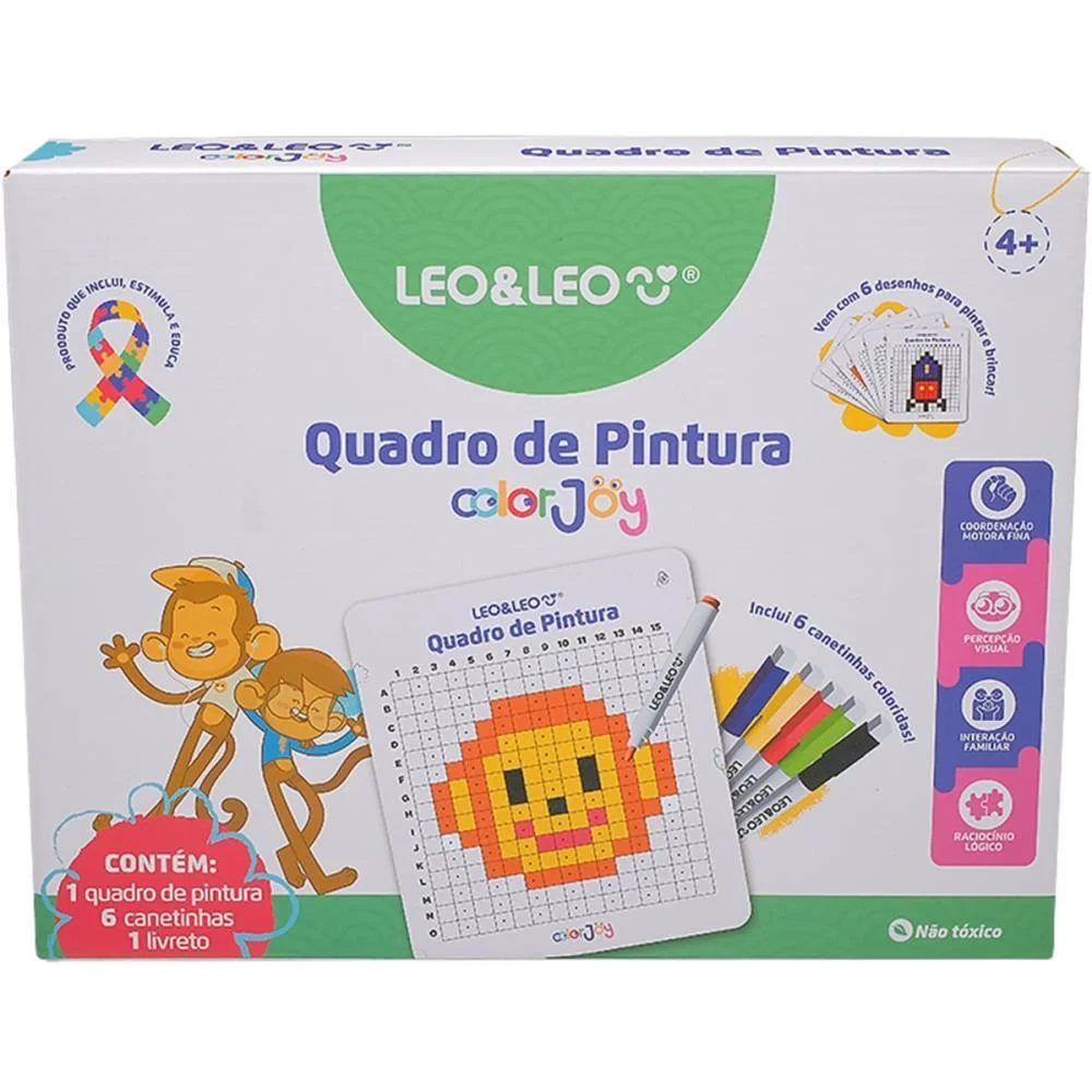 Brinquedo Diverso Color Joy Quadro De Pintura Leonora (Unidade) - imagem 2