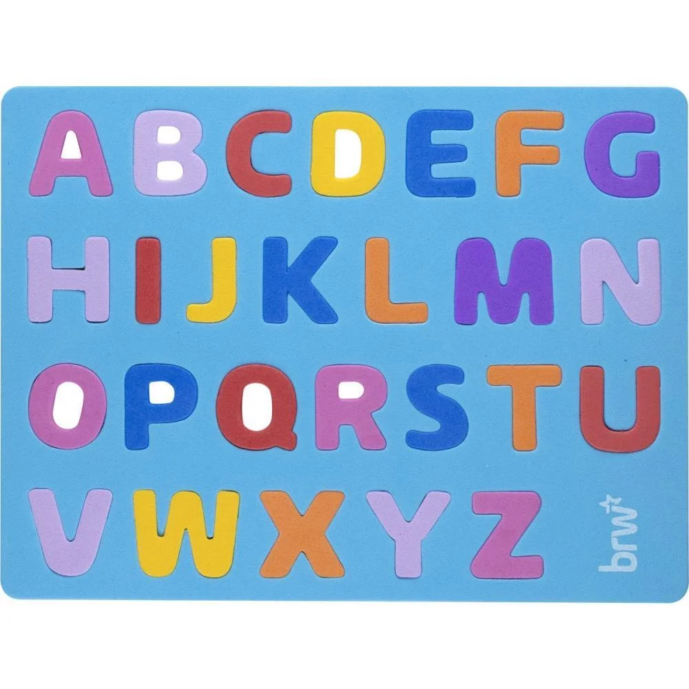 Brinquedo Pedagogico Eva Dipedu Alfabeto 26 Letras Brw (Blister) - imagem 3