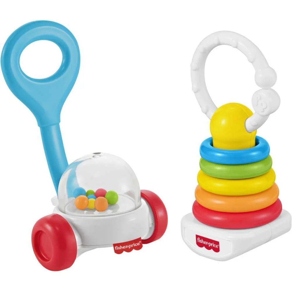 Fisher-Price Newborn Toys Cocalhos Divertidos 2-Pack Mattel (Unidade) - imagem 2