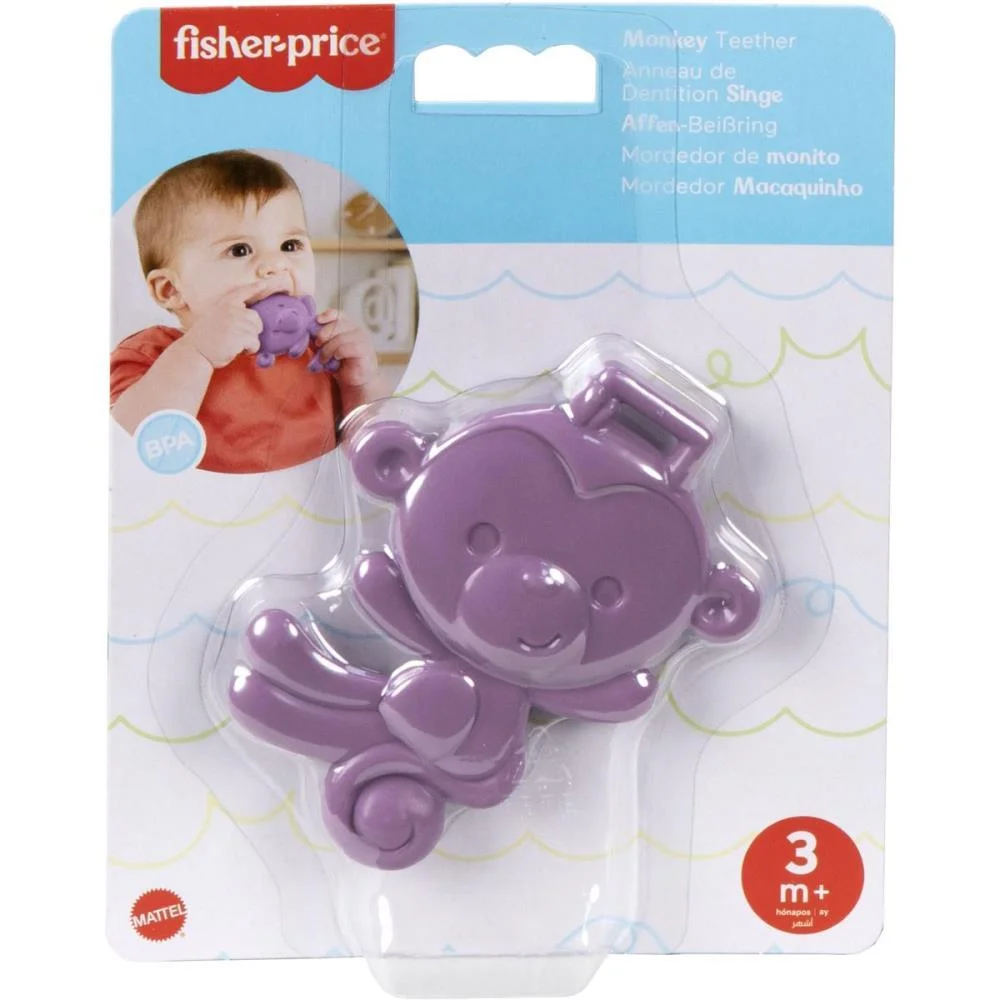 Fisher-Price Newborn Toys Mordedores Coloridos (S) Mattel (Unidade) - imagem 11