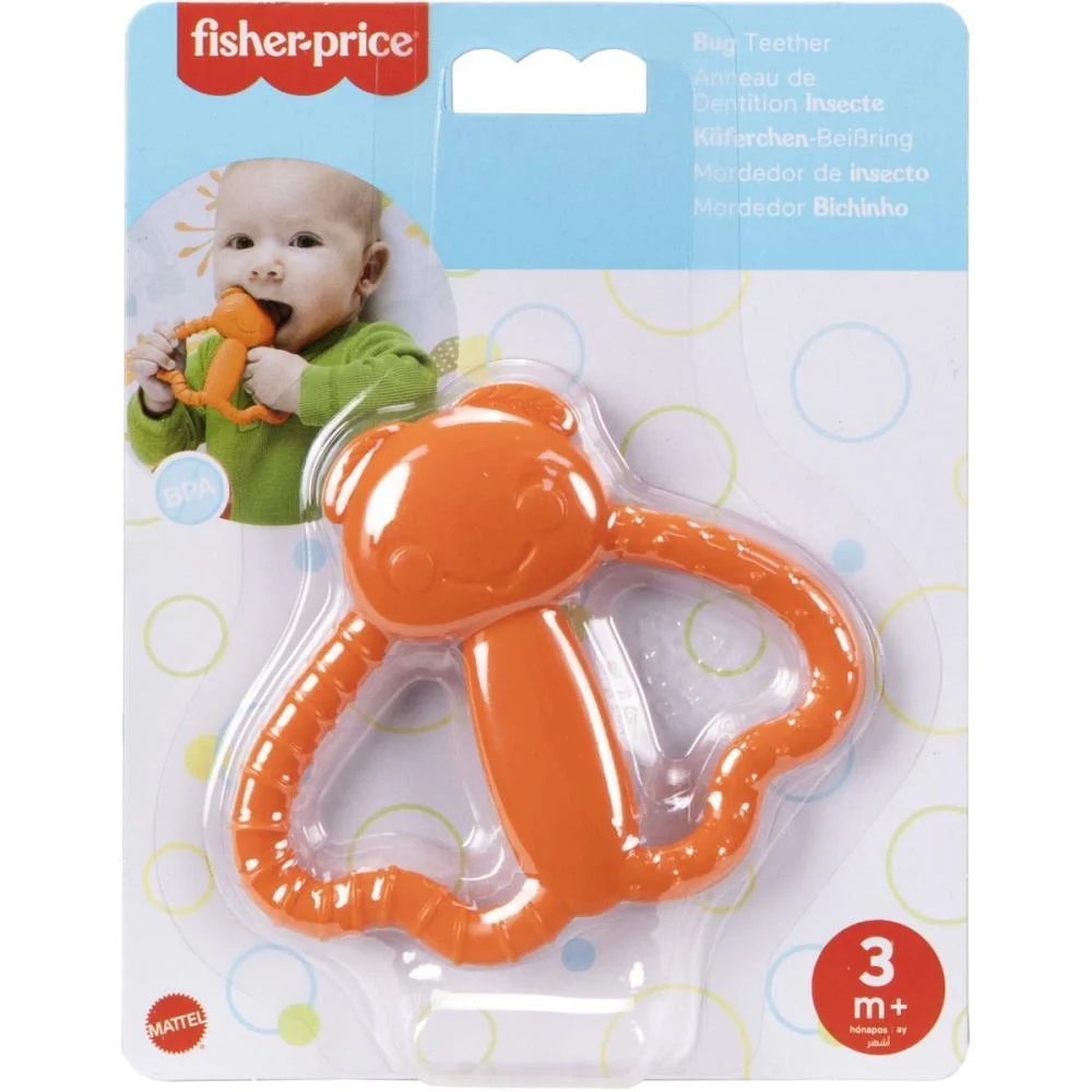 Fisher-Price Newborn Toys Mordedores Coloridos (S) Mattel (Unidade) - imagem 9