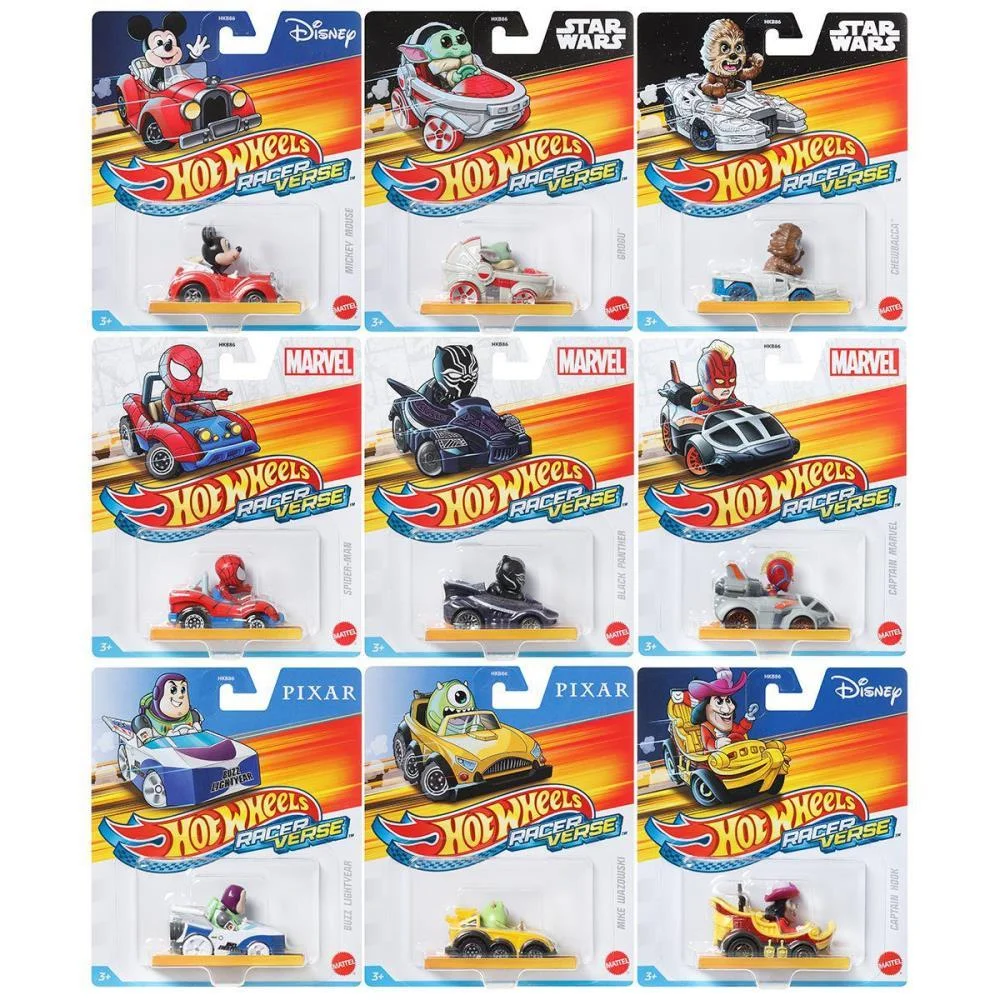 Hot Wheels Racerverse Carrinho 1:64 (S) Mattel (Cx.c/08) - imagem 3